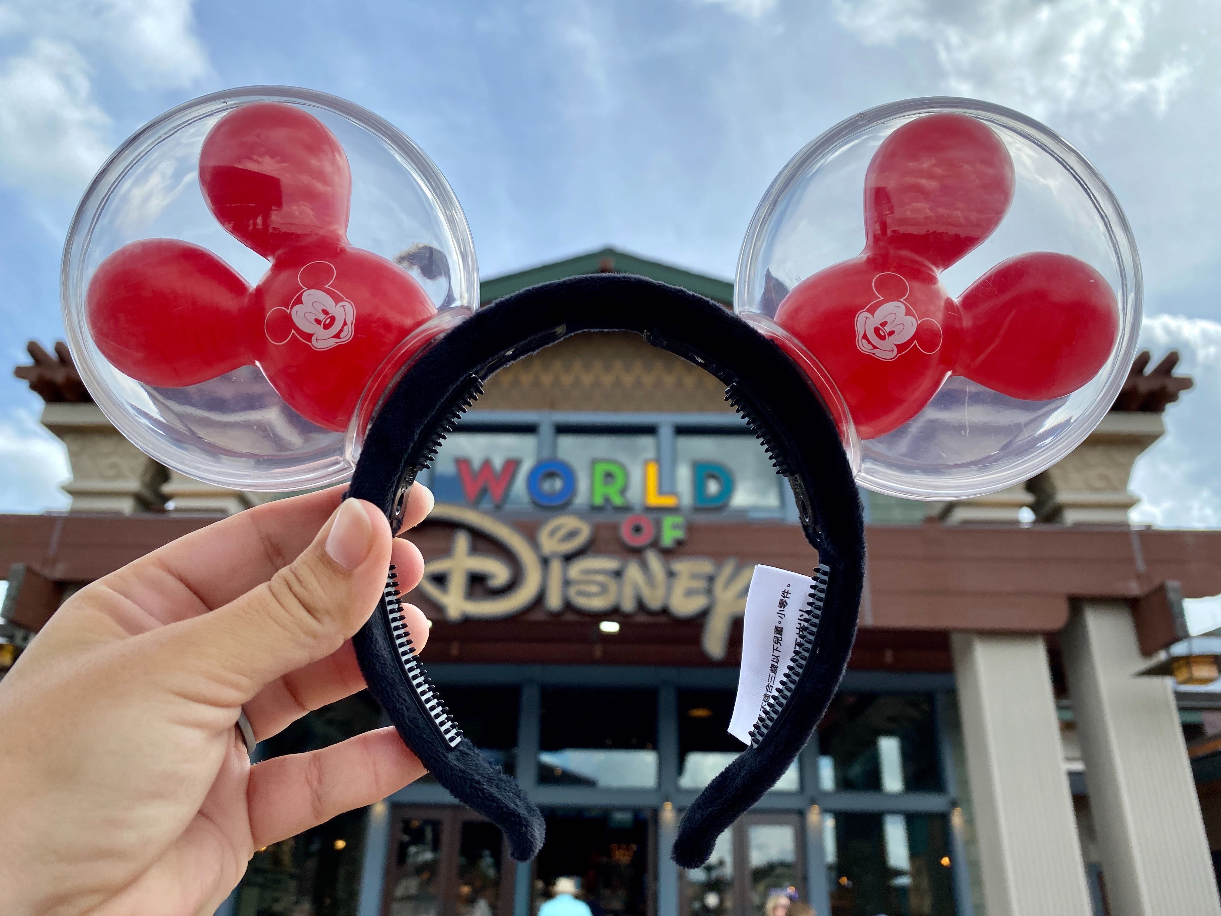 PHOTOS New Light Up Mickey Balloon Ear Headband Finally Floats Into