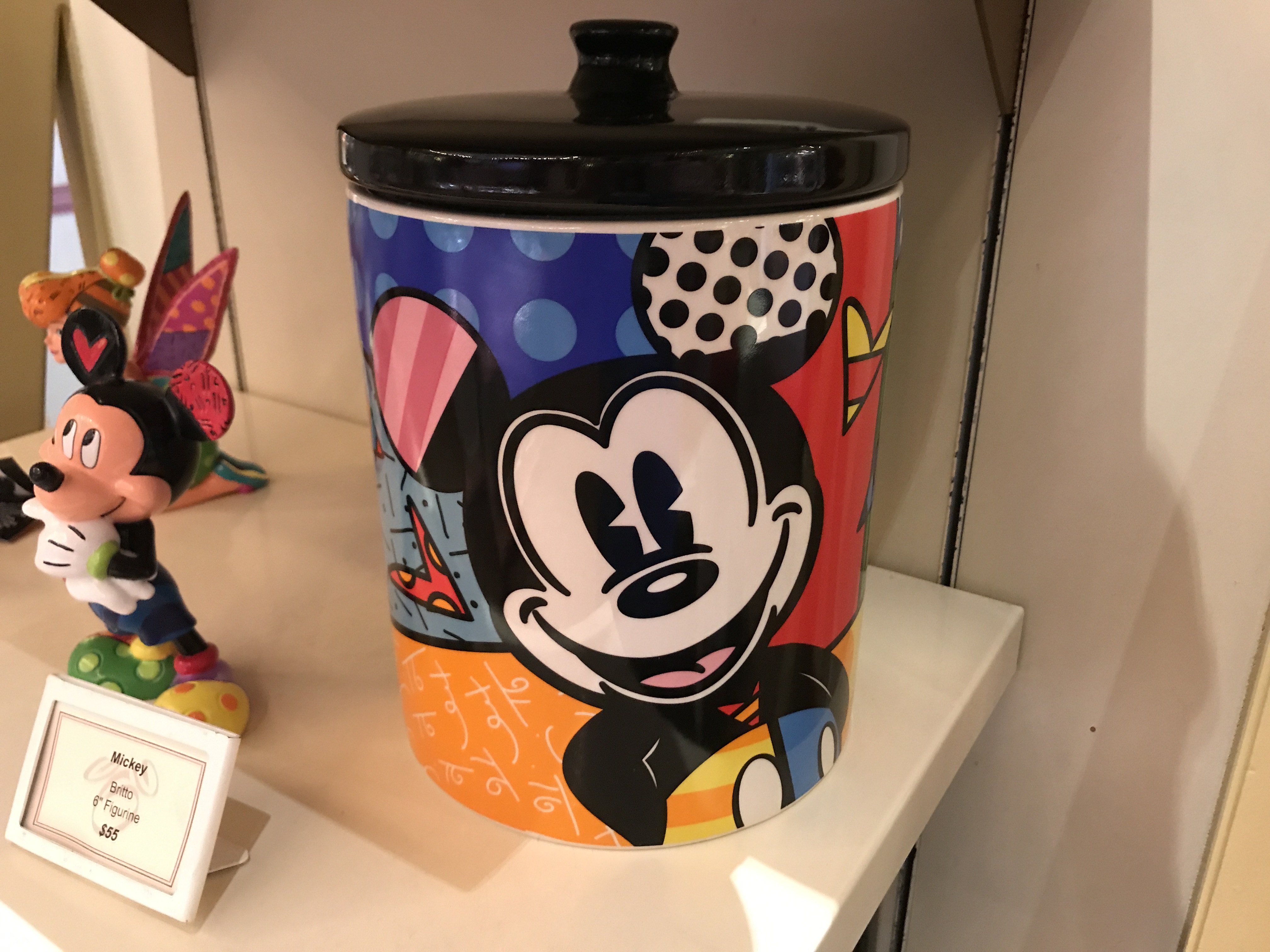 disney britto cookie jar