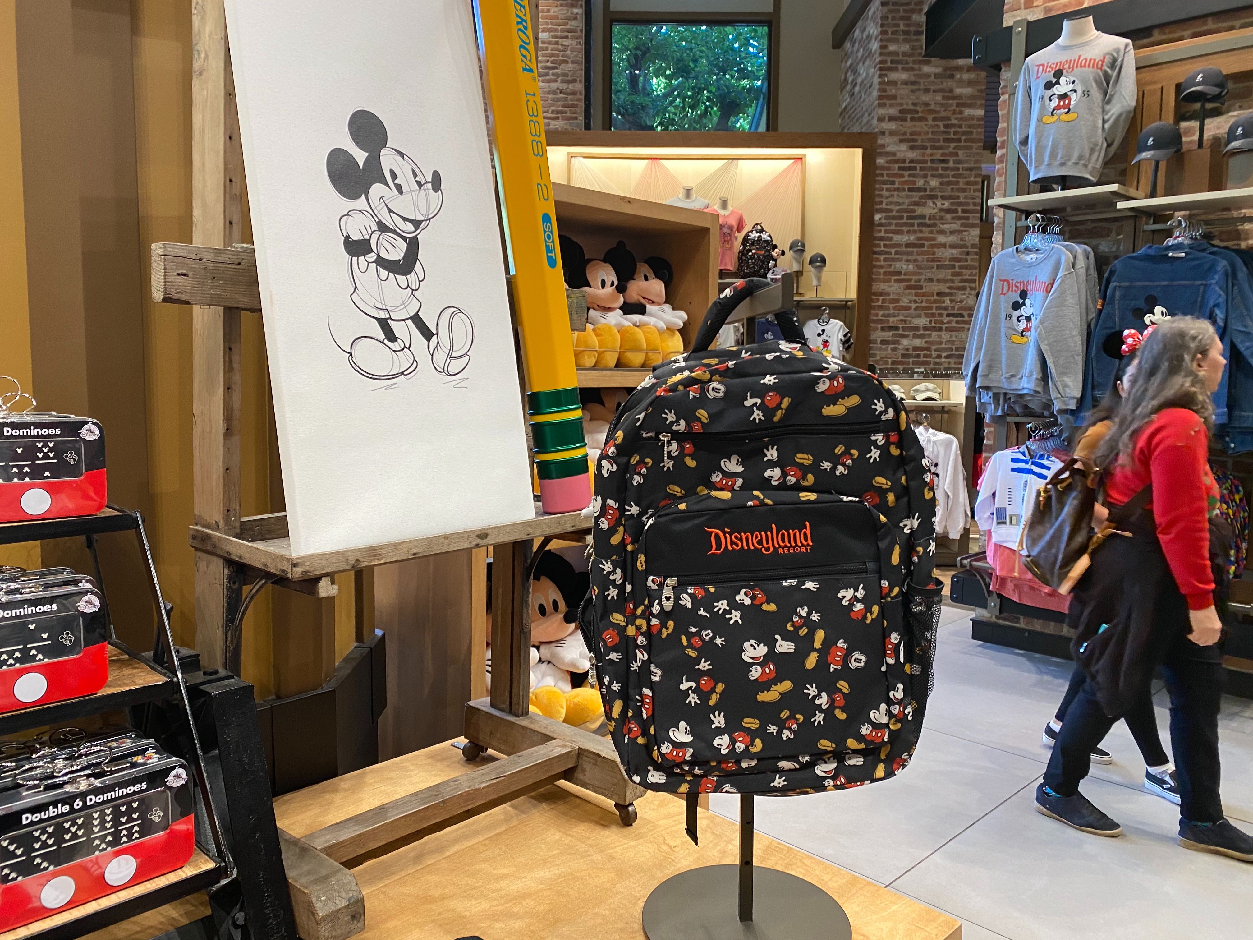 PHOTOS New Mickey Mouse Pattern Backpack Arrives at Disneyland Resort