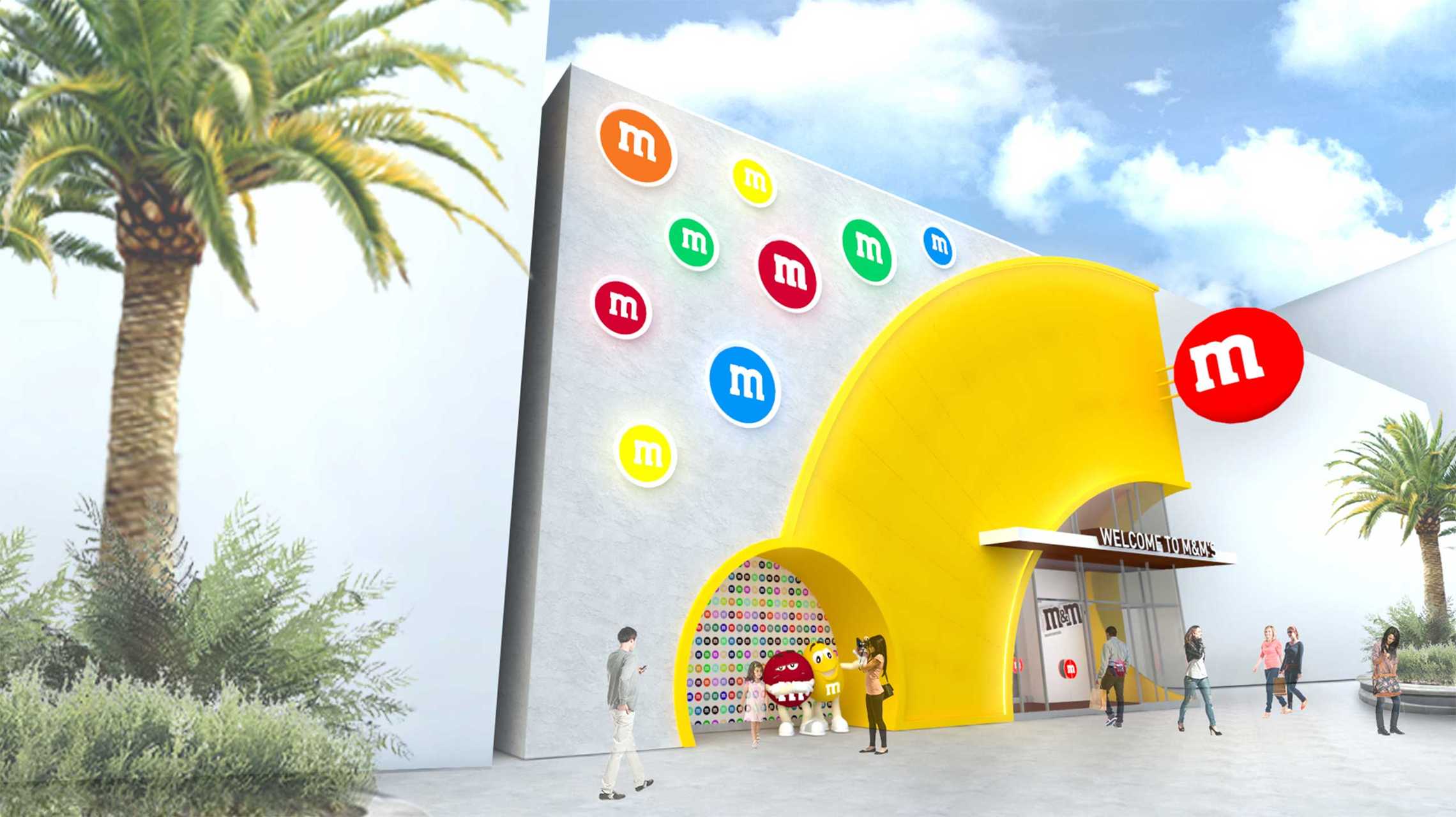 Creating Personalized M&Ms at the M&M Store at Disney Springs