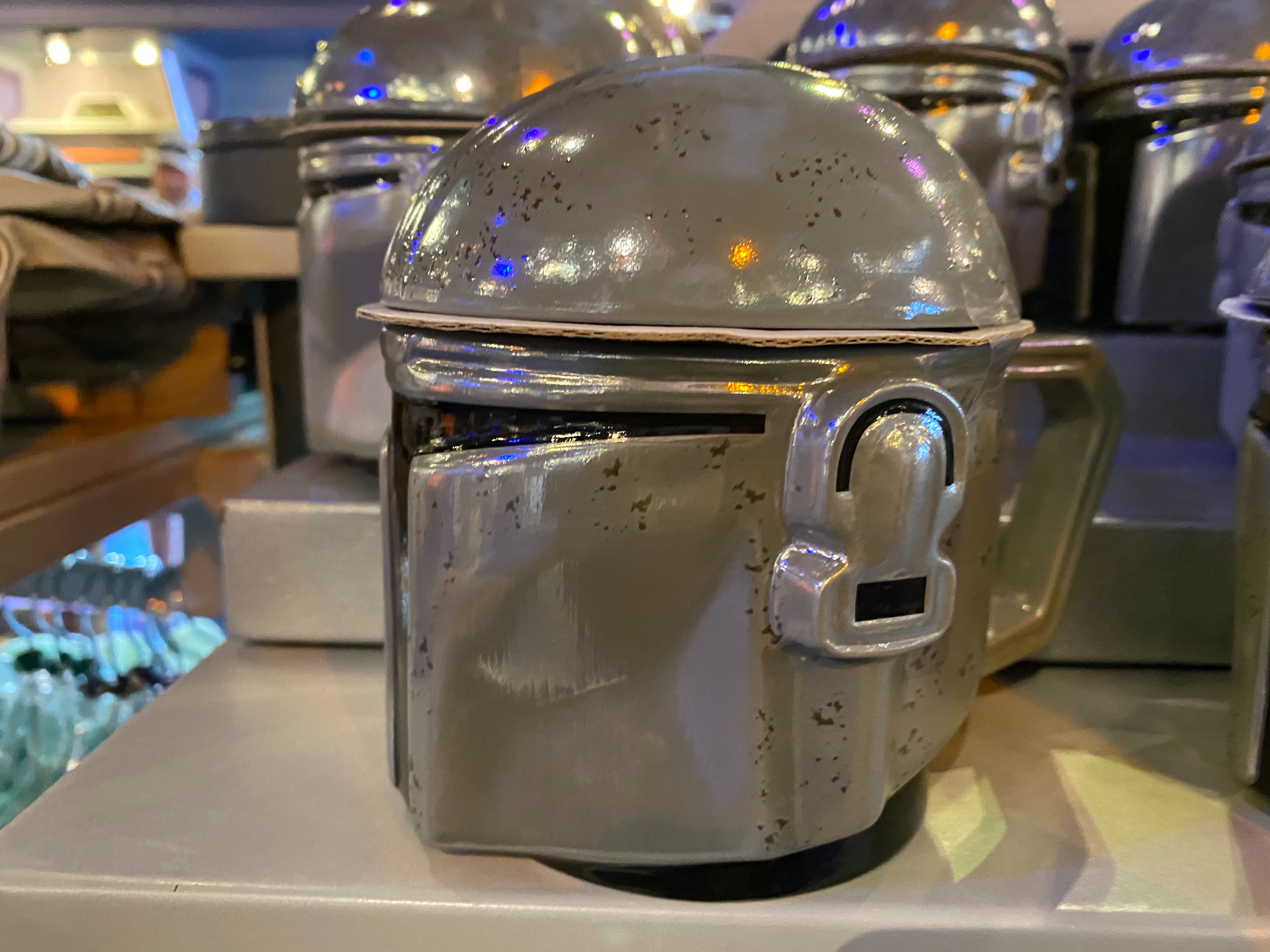 PHOTOS New Mandalorian Helmet Mug Soars into Disneyland WDW News Today