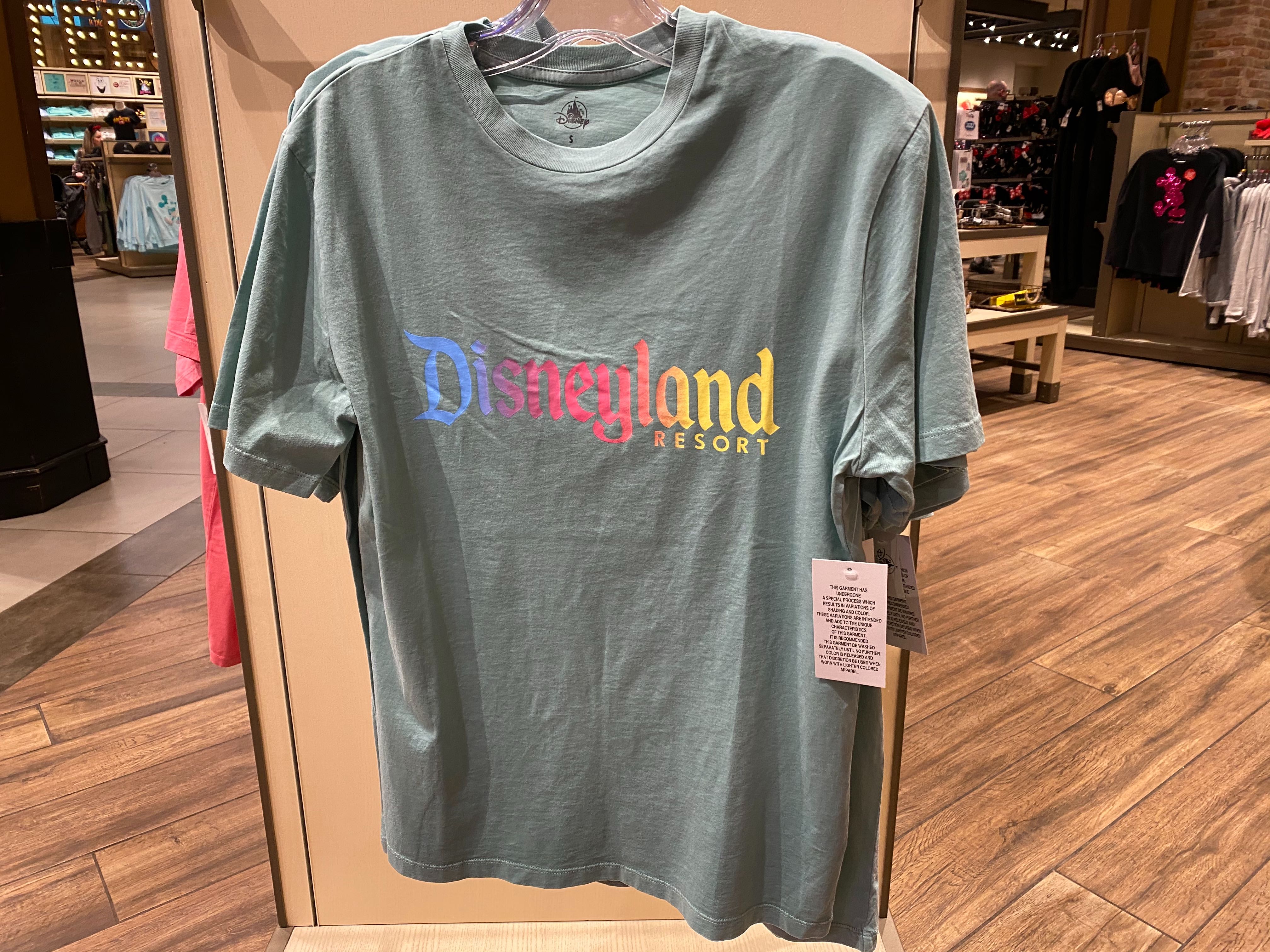yellow disneyland resort shirt