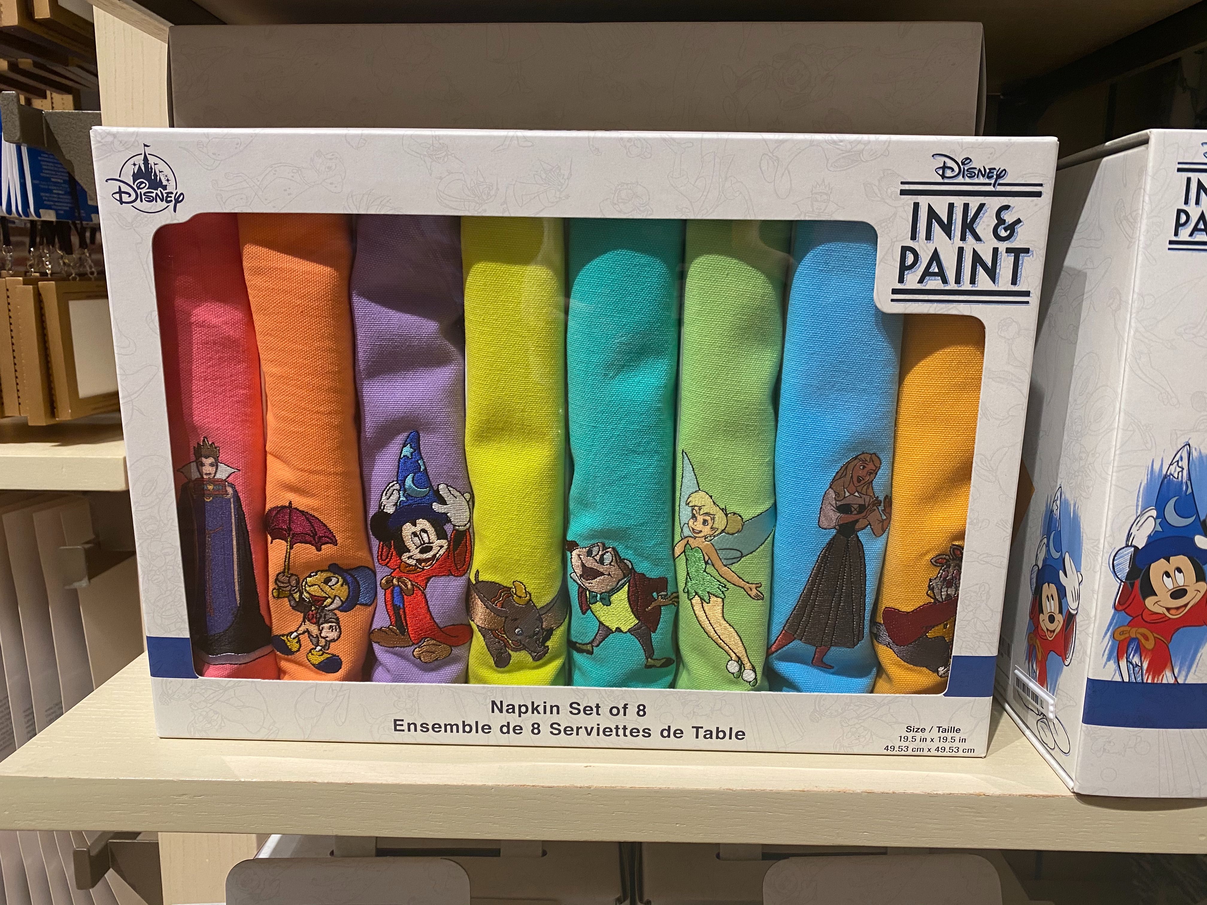PHOTOS New Disney Ink and Paint Collection Merchandise Featuring Classic Animated Characters
