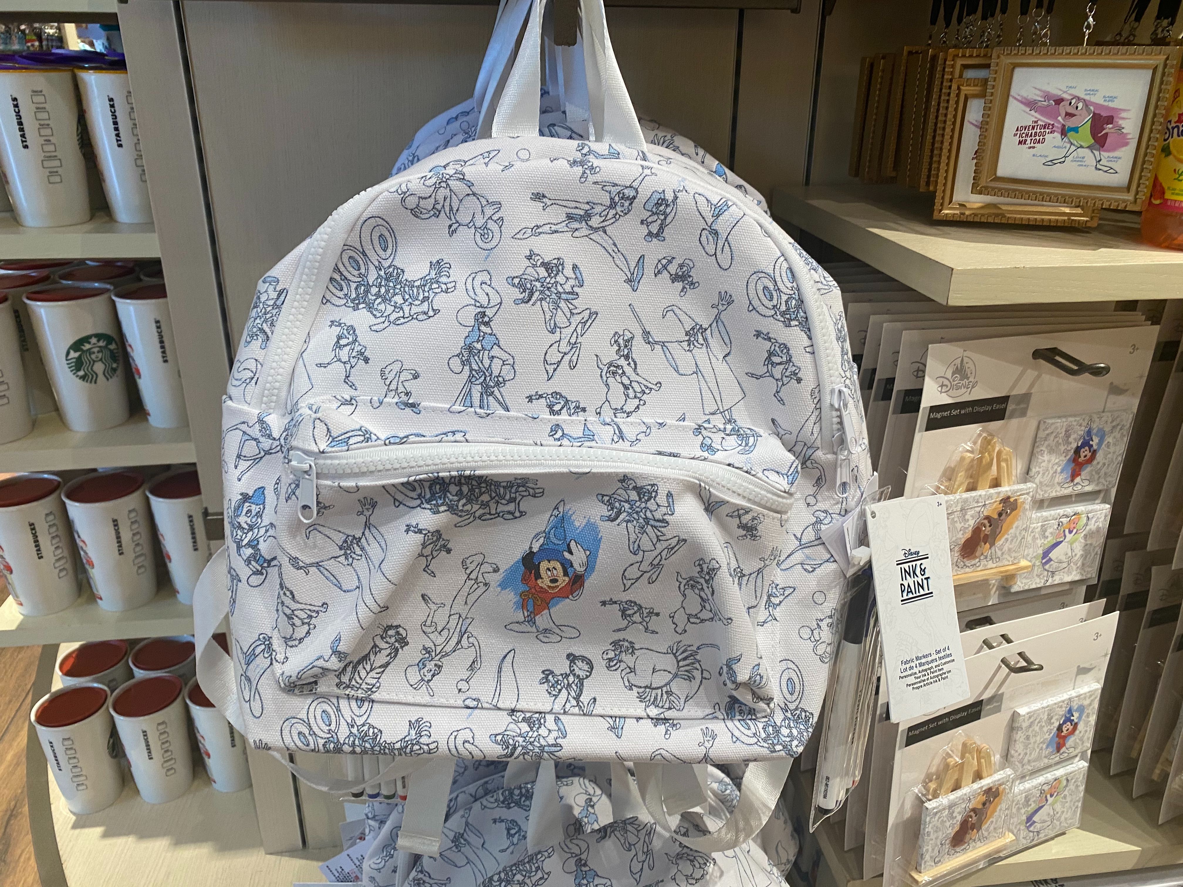 disney ink and paint tote