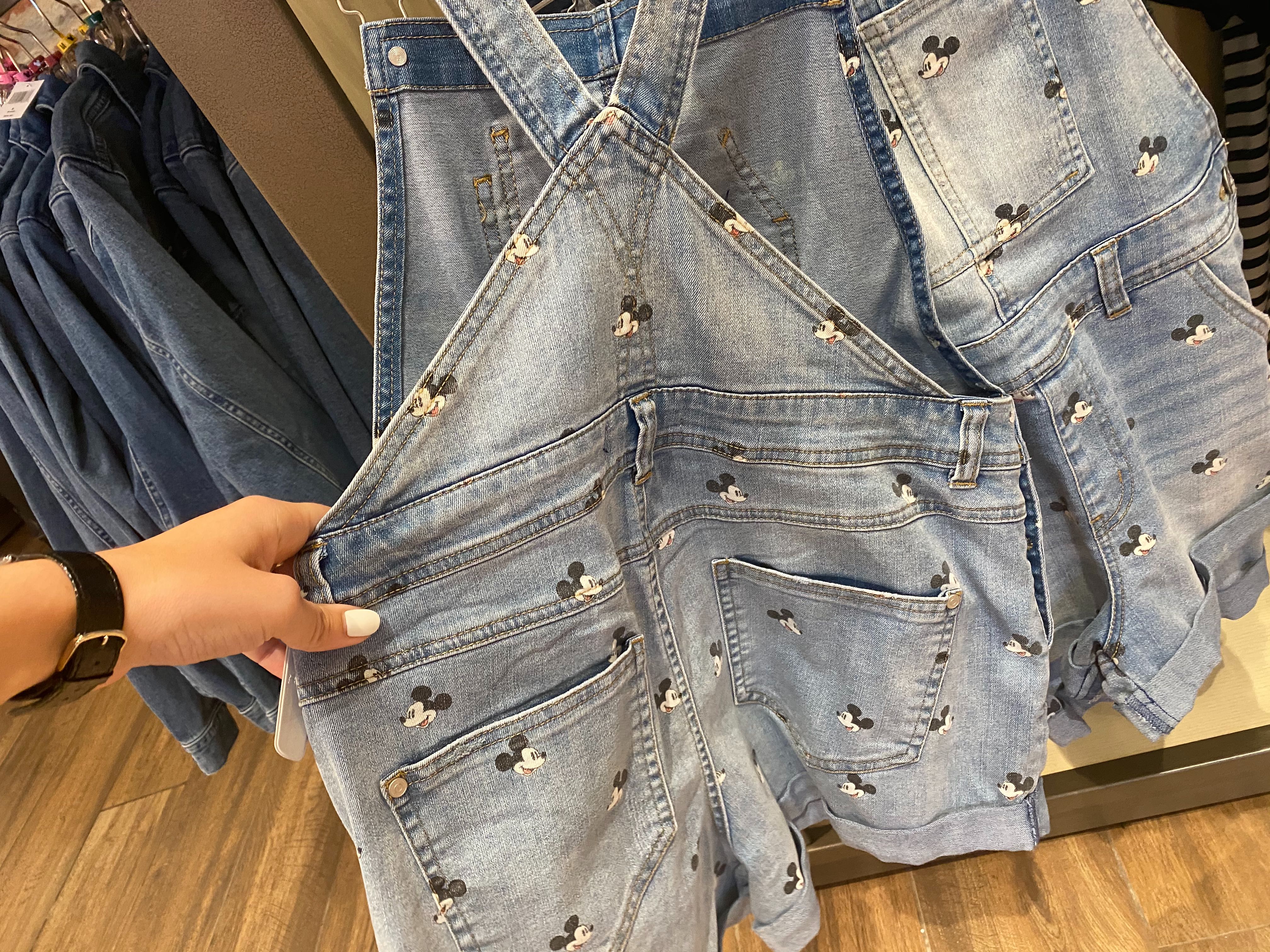 PHOTOS: New Mickey Mouse Denim Jeans, Overalls and Shorts Released at ...