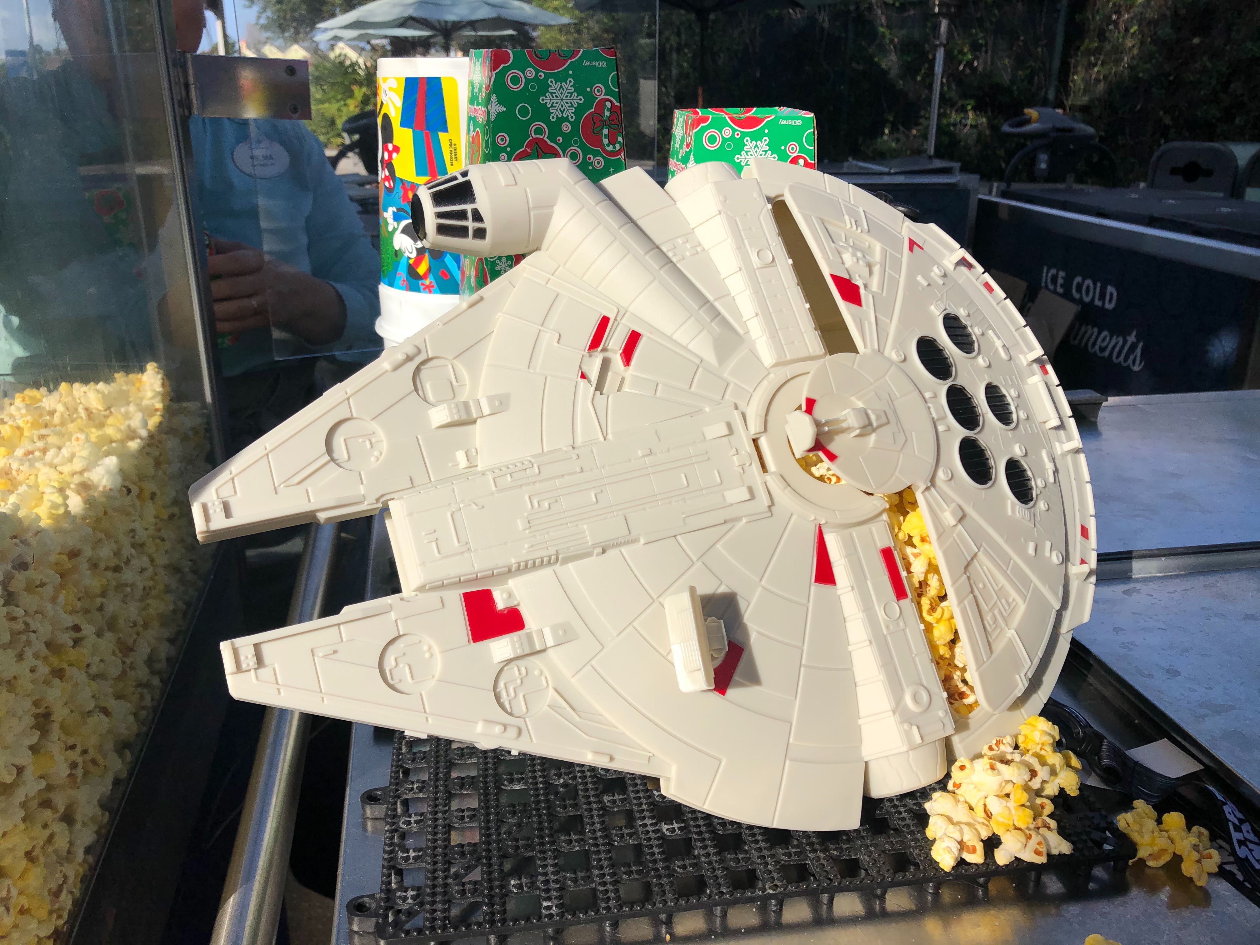 PHOTOS New LightUp Star Wars Millennium Falcon Souvenir Popcorn
