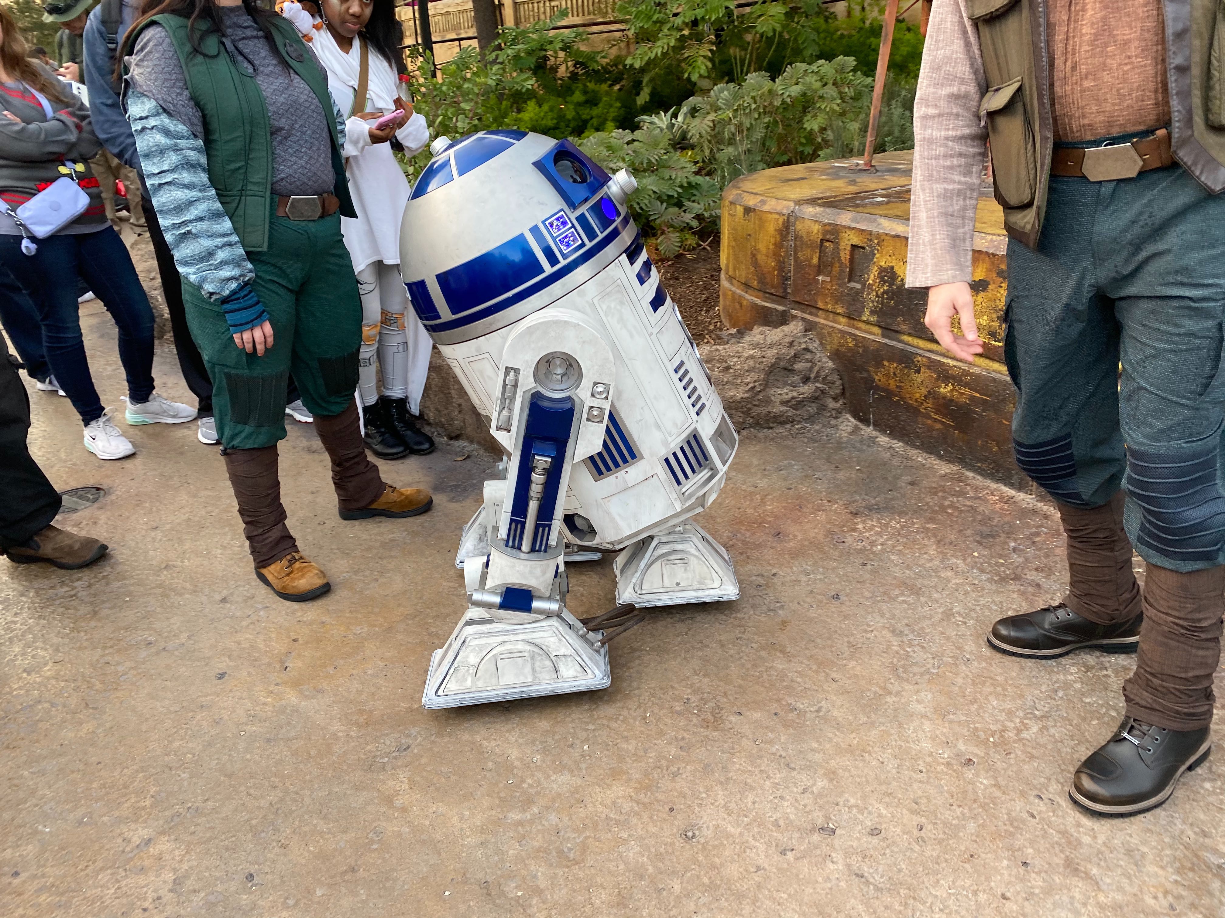 PHOTOS, VIDEO: R2-D2 Roaming Droid Now Testing at Star Wars: Galaxy's ...