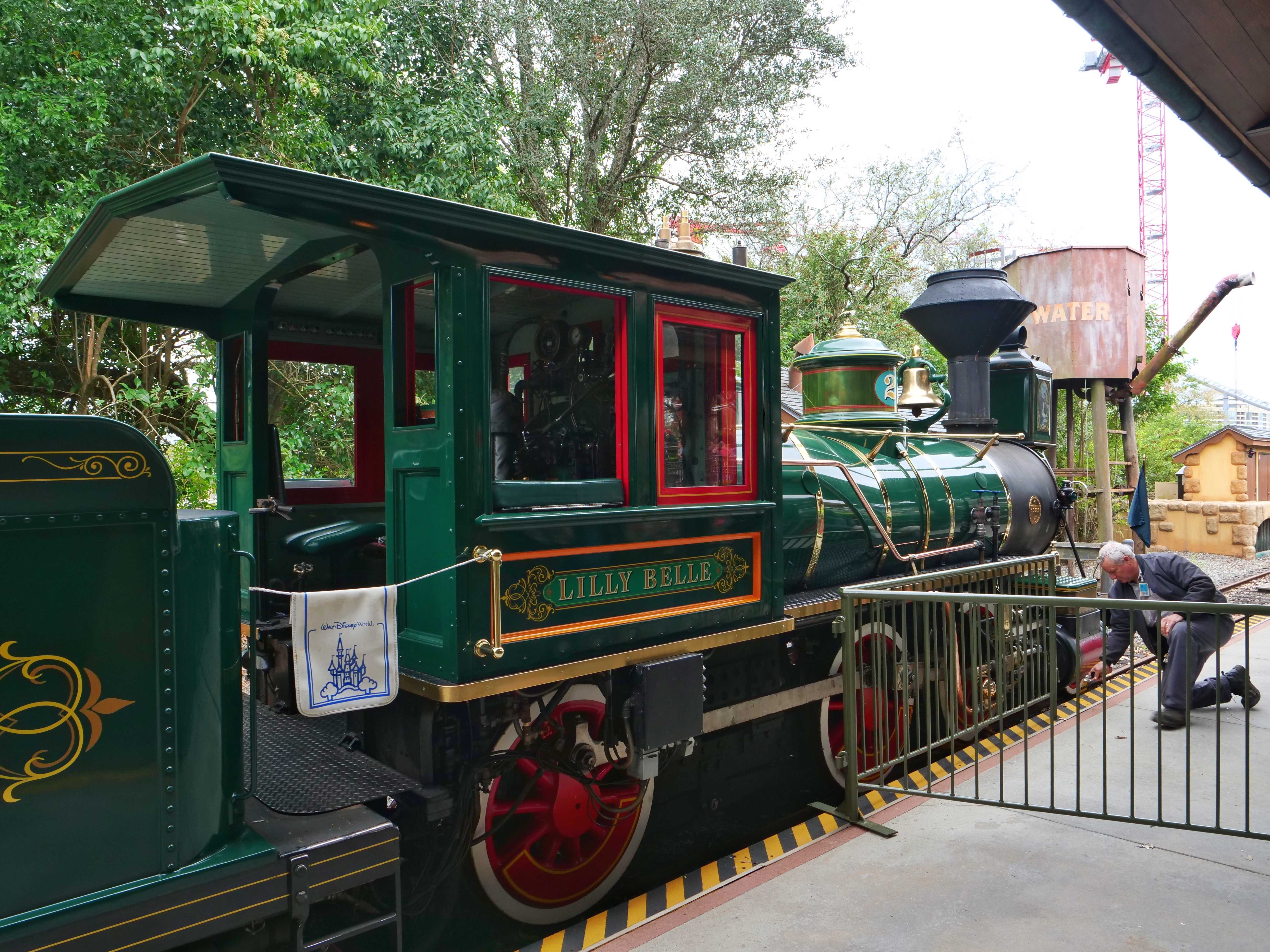 disneyworld train set