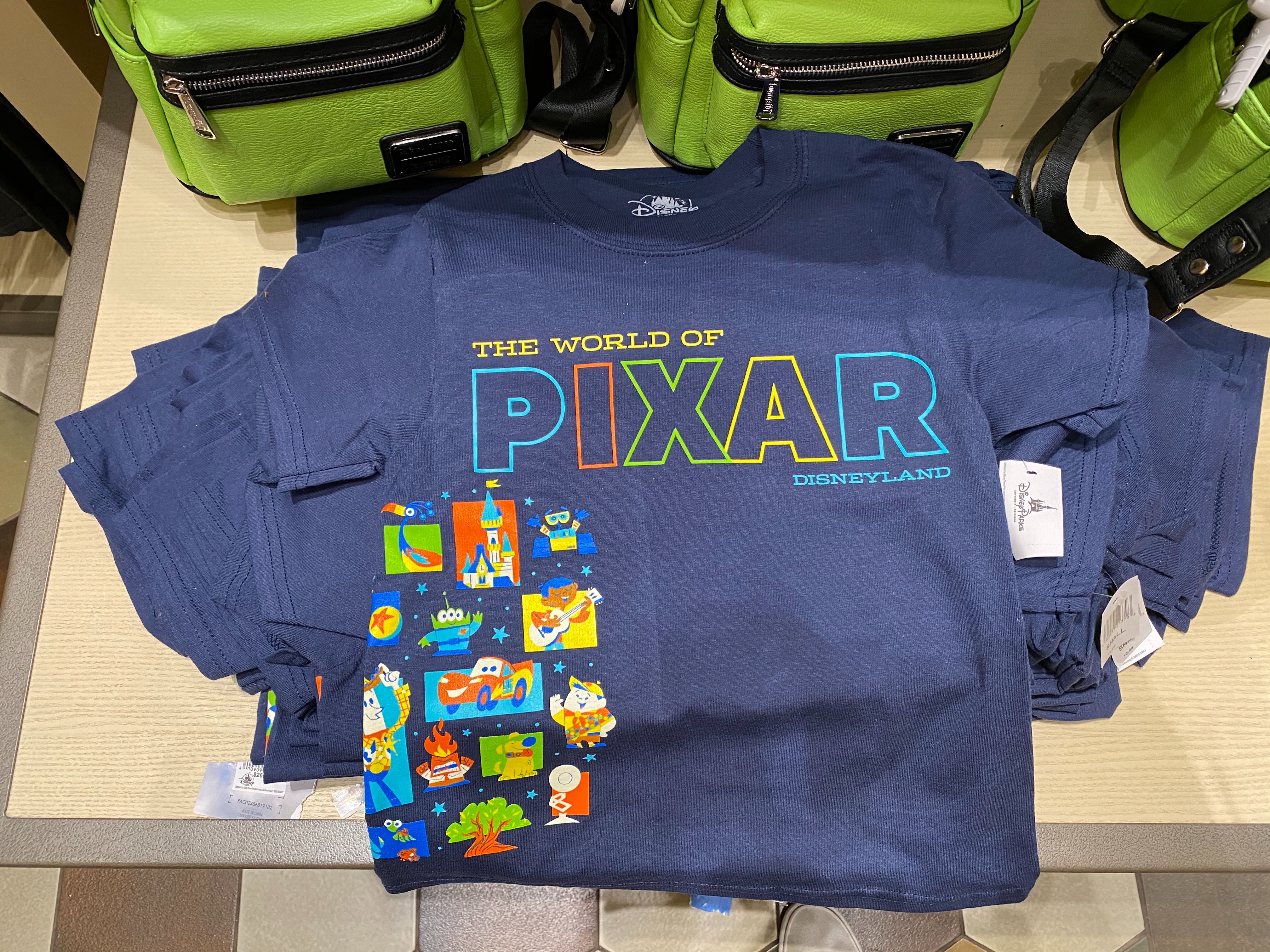 world of pixar woven shirt for adults