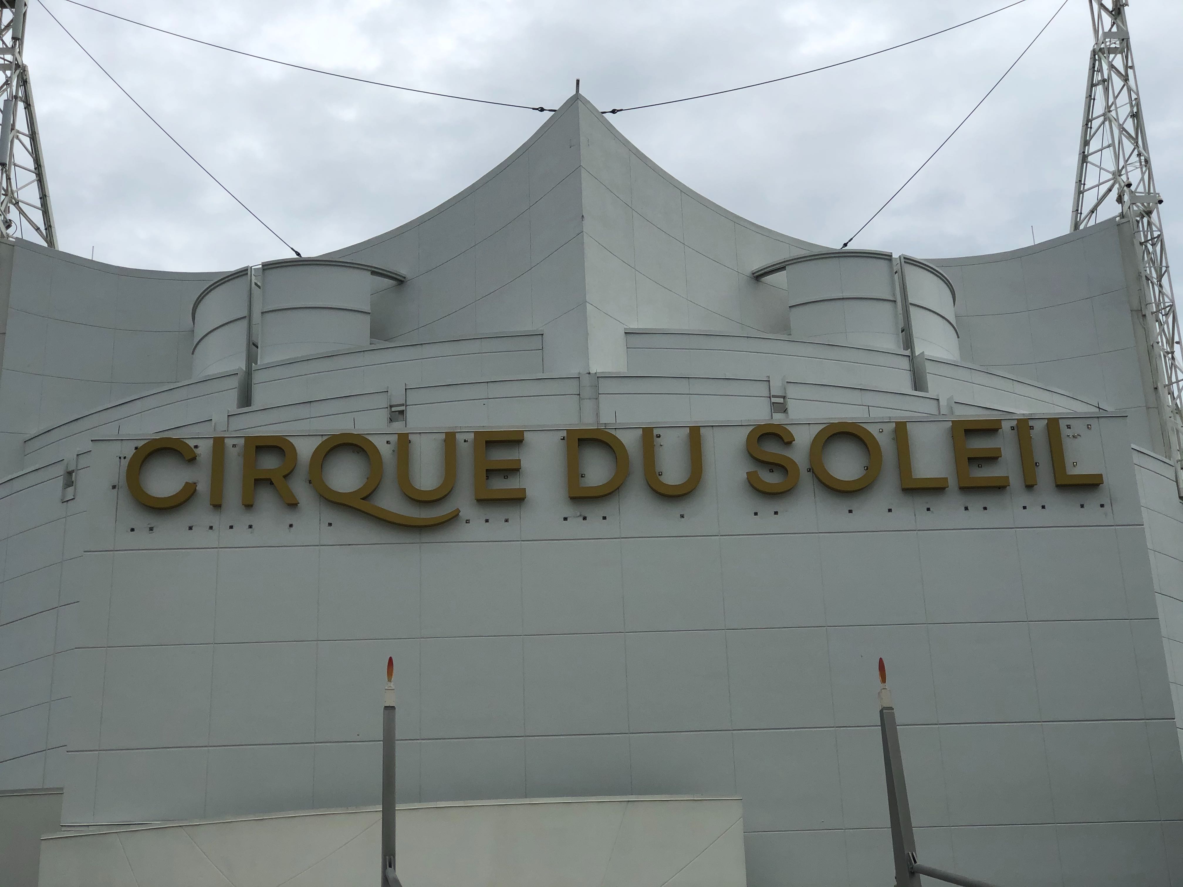 PHOTOS: New Cirque du Soleil Signs Installed Ahead of 