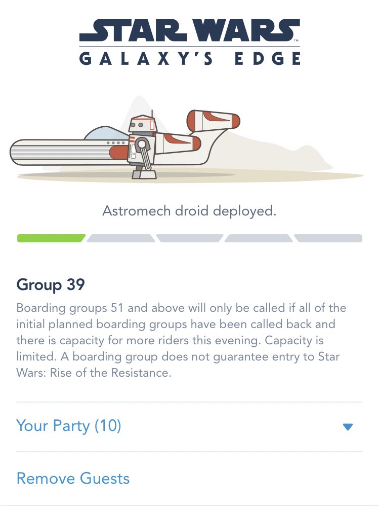 My Disney Experience Glitch Allows Guests To Secure Star Wars