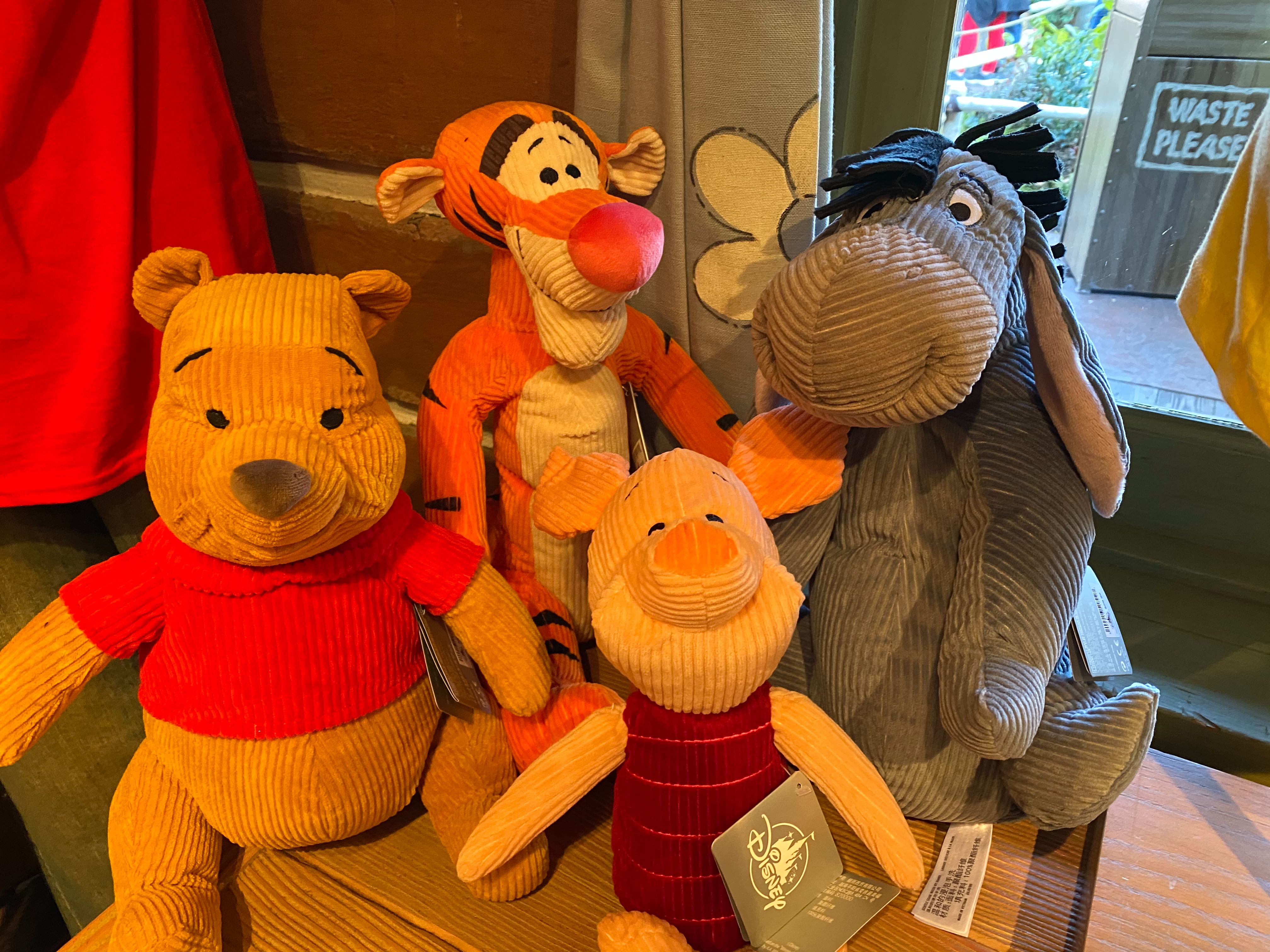 winnie the pooh character stuffed animals