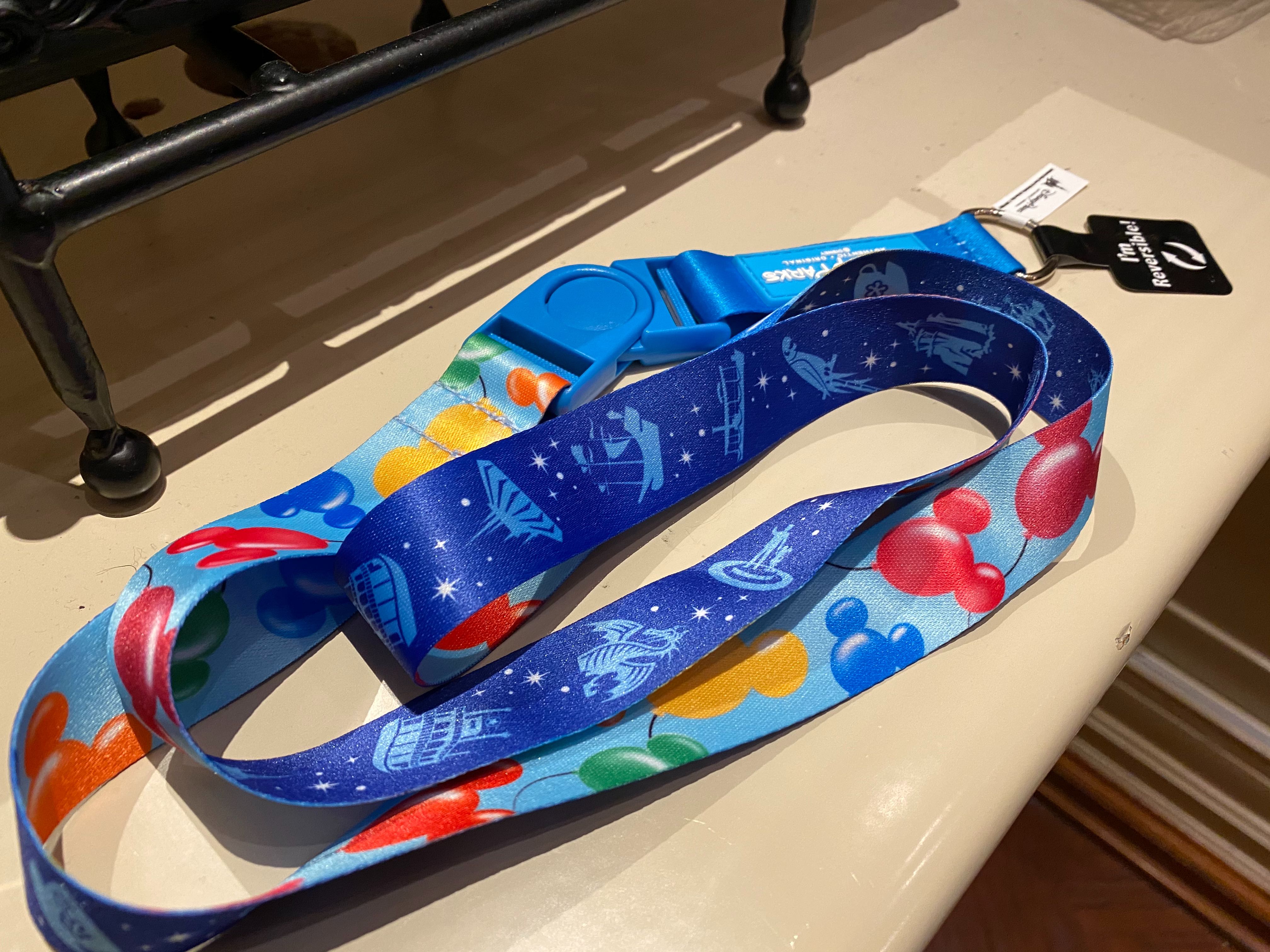 PHOTOS New Disney Parks Lanyard and Mickey Mouse Pin Trading Bags Now Available at Disneyland