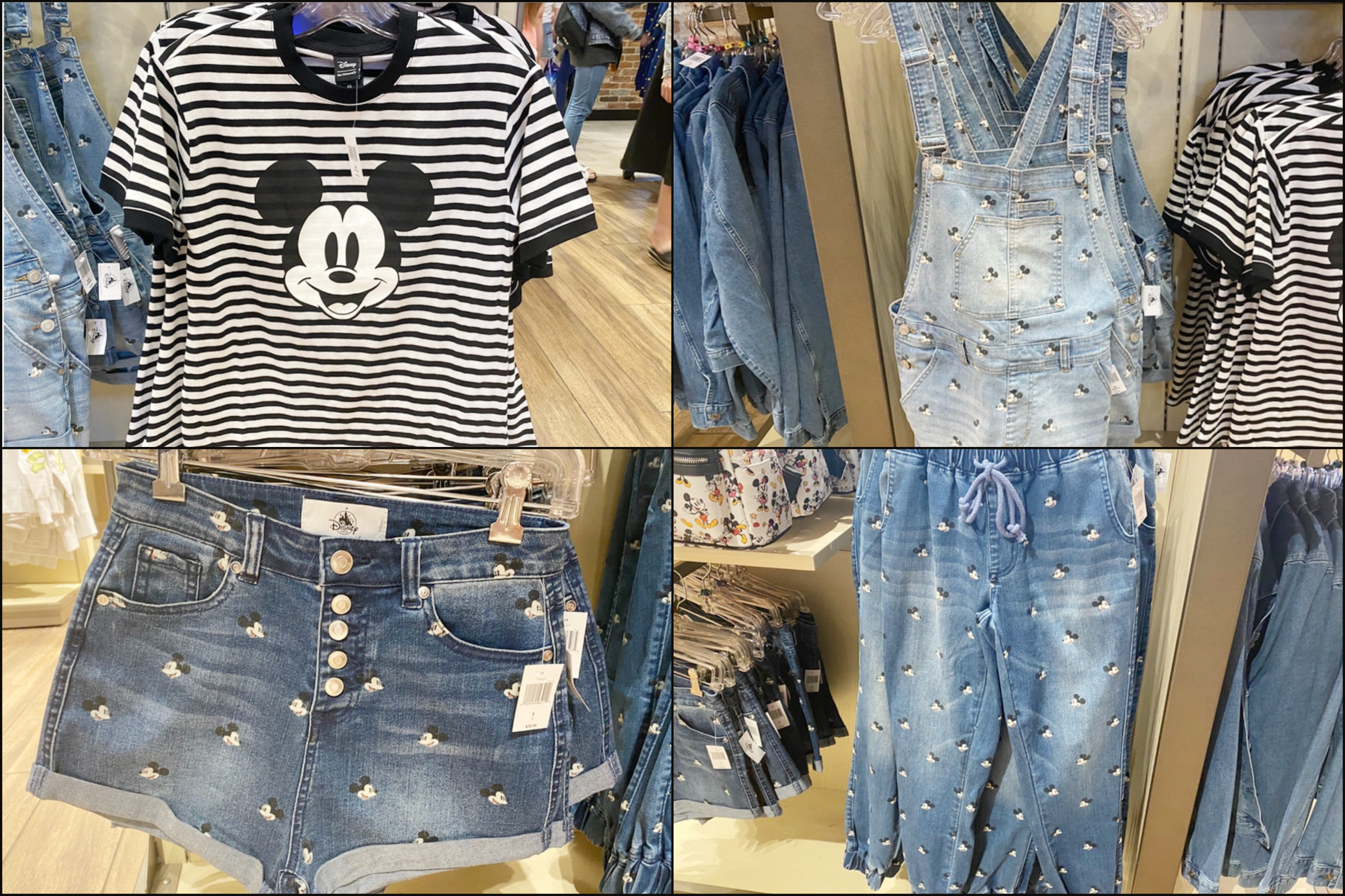 mickey mouse jean shorts womens