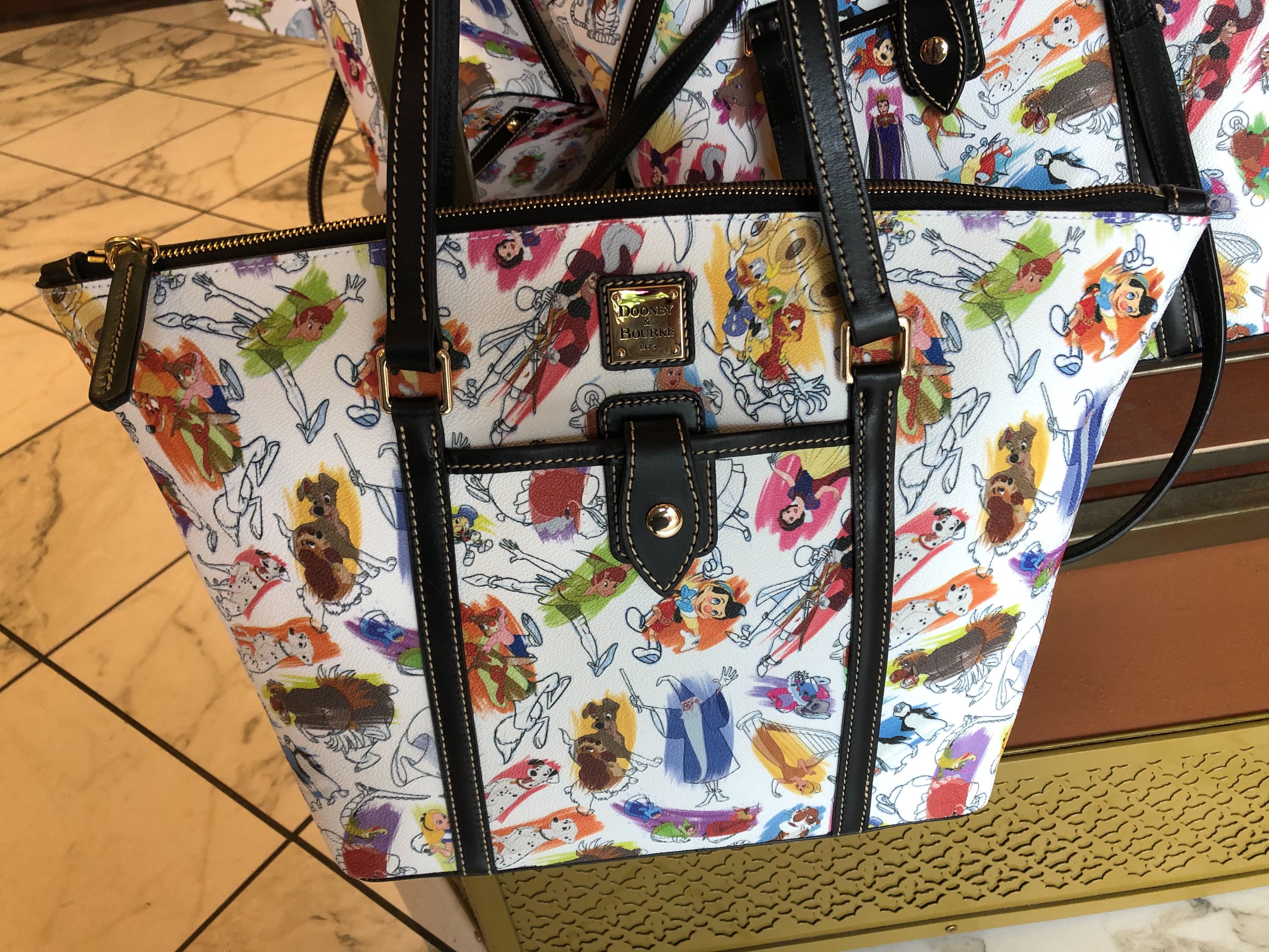 disney ink and paint tote