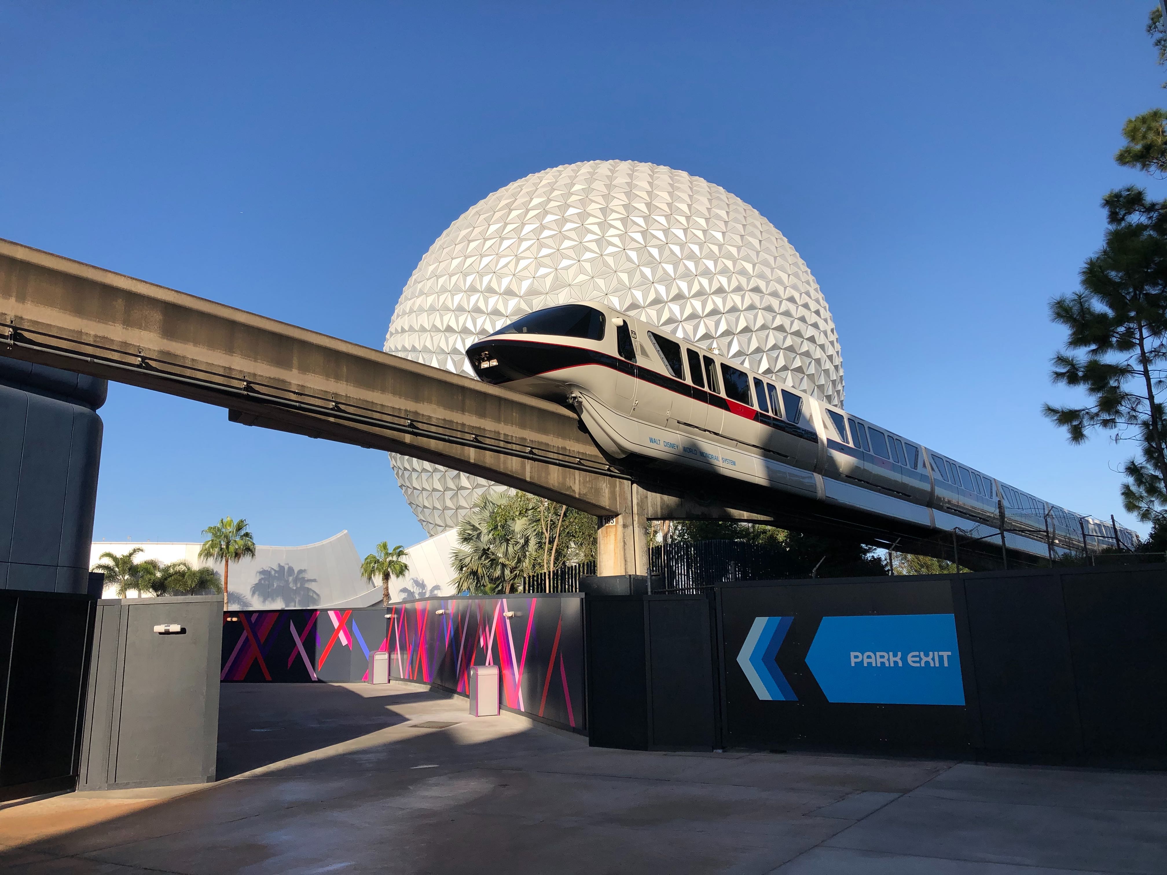 Photos Video New Bypass Walkway Opens At Epcot Connecting Park