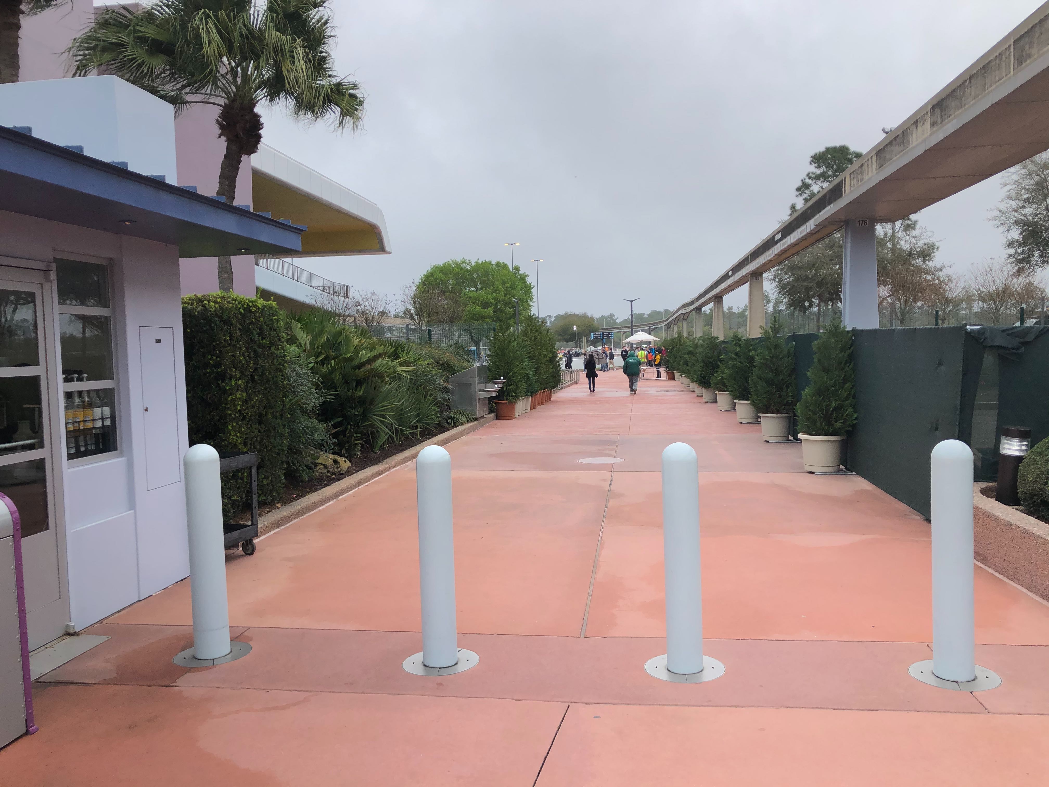 PHOTOS New Directional Signage Installed; Temporary Second Park Exit