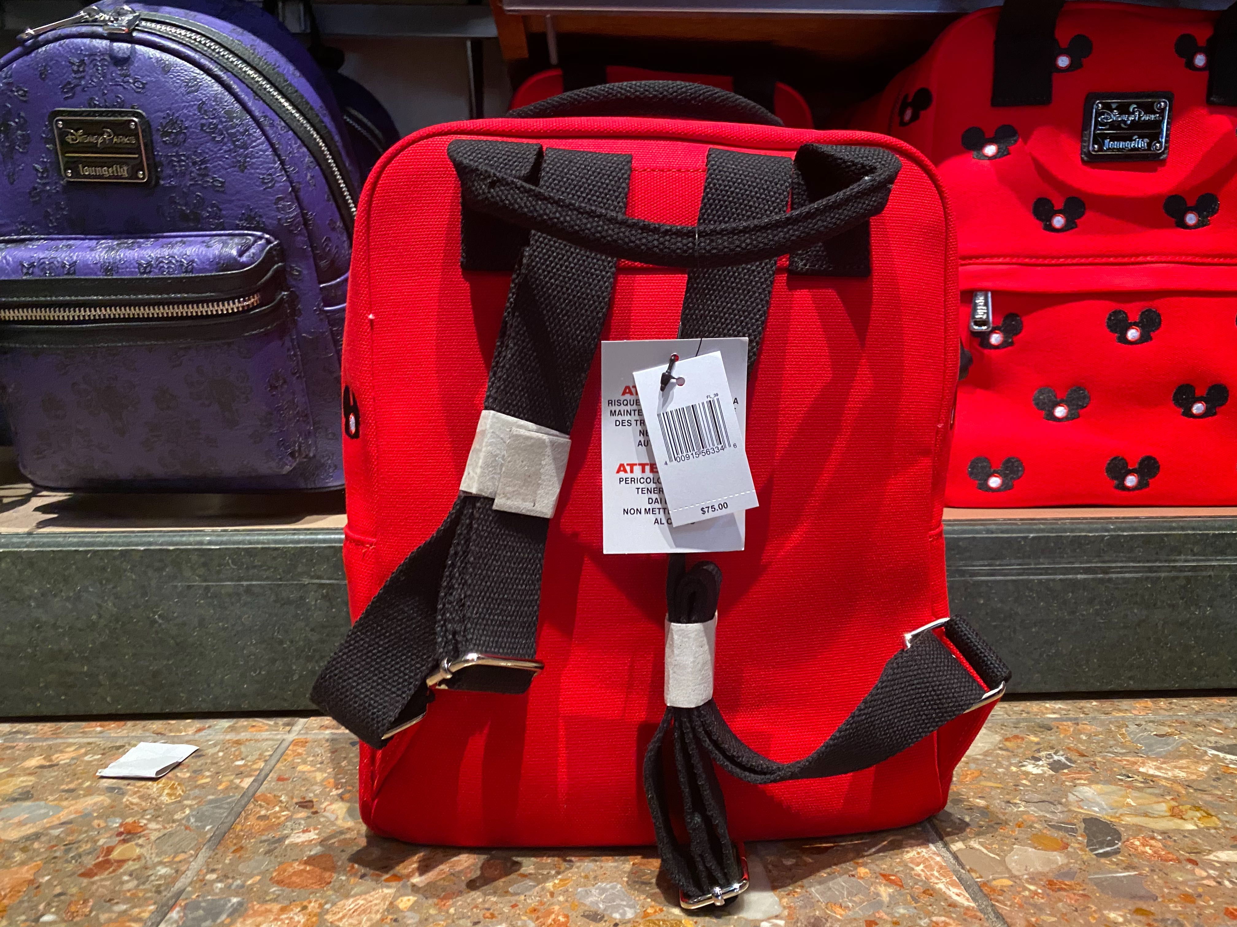 PHOTOS: New Parks Exclusive Canvas Box-Style Backpacks by Loungefly ...