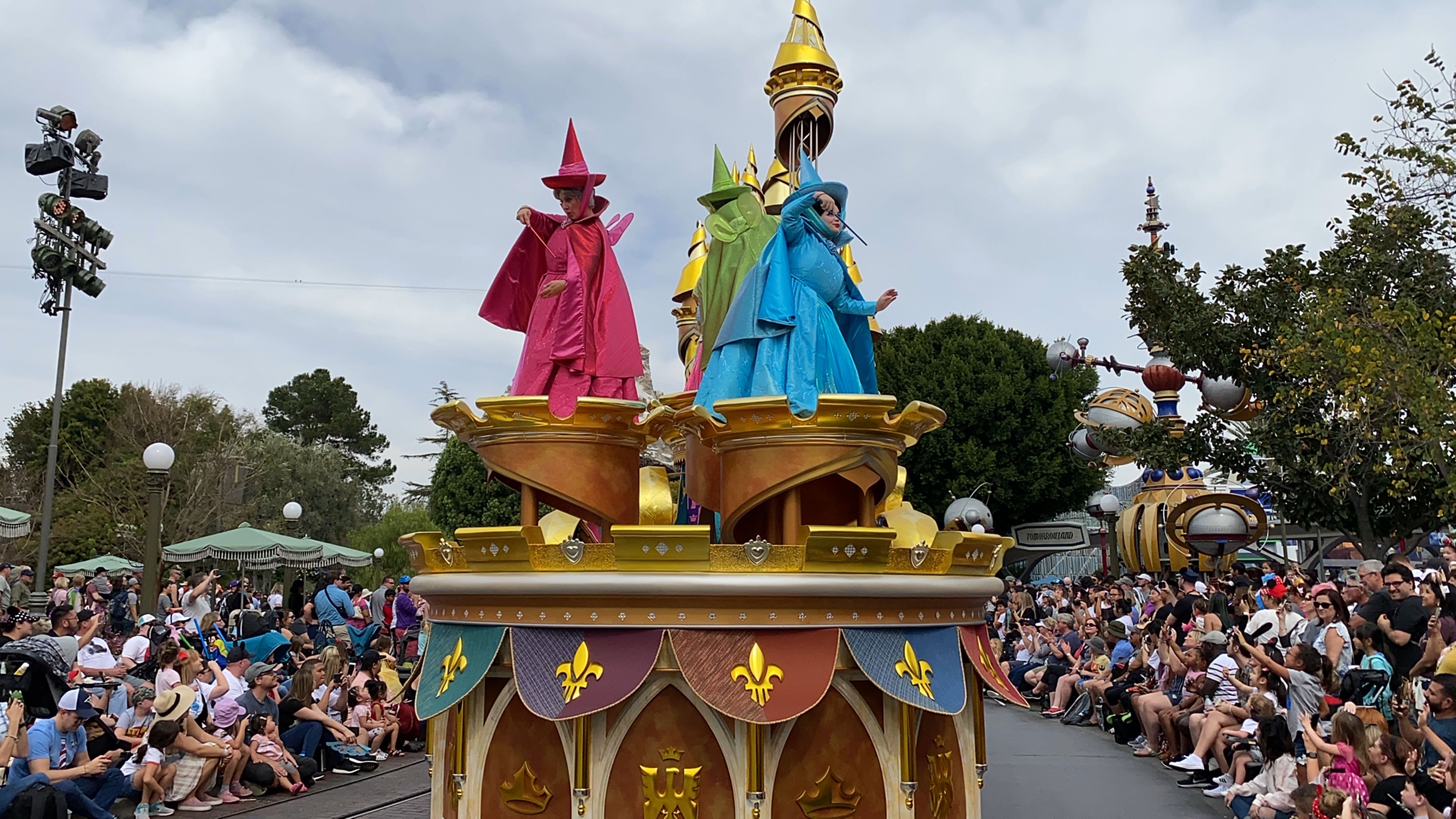 PHOTOS VIDEO New Magic Happens Parade Debuts At Disneyland WDW