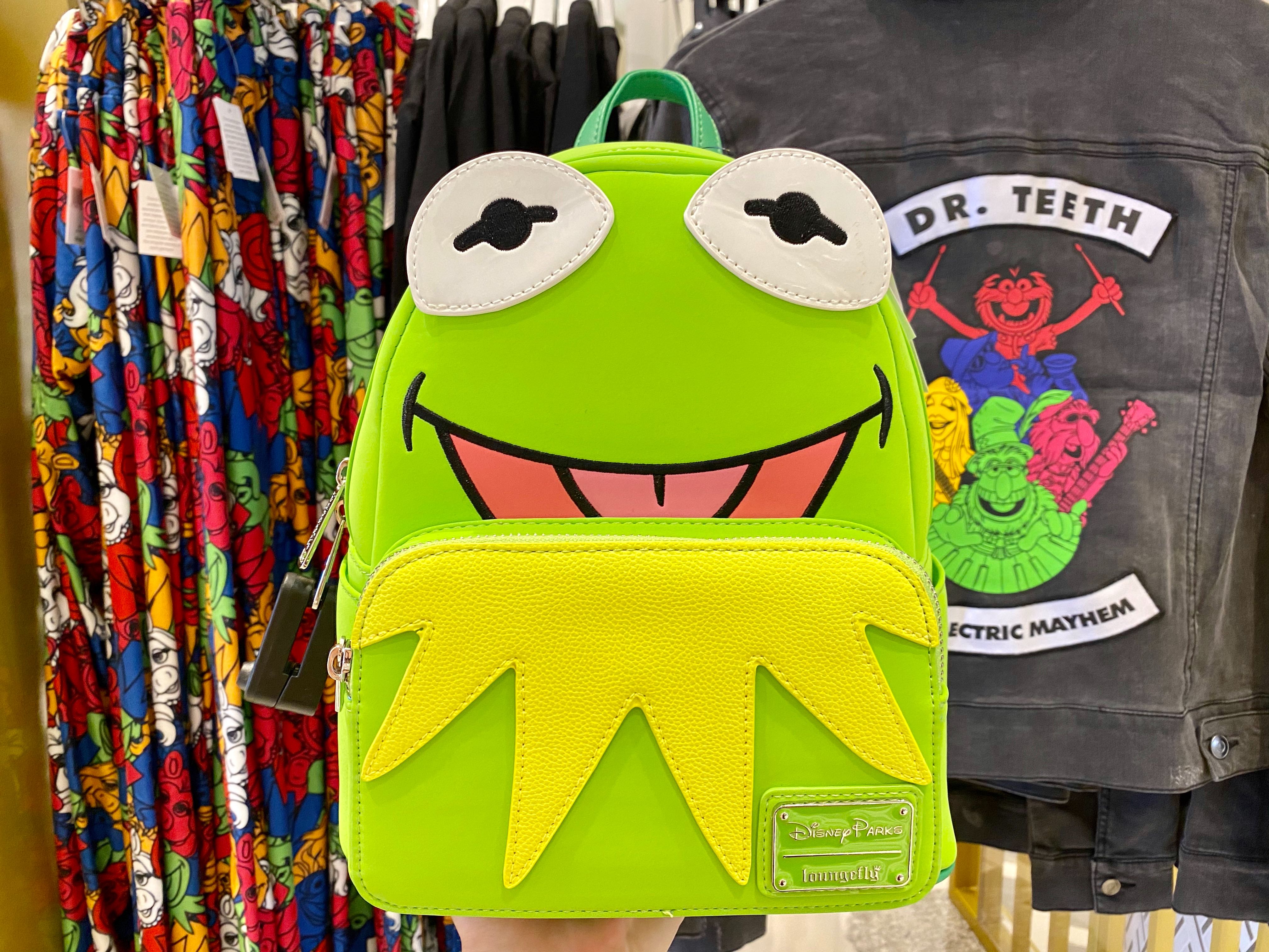 kermit the frog plush backpack