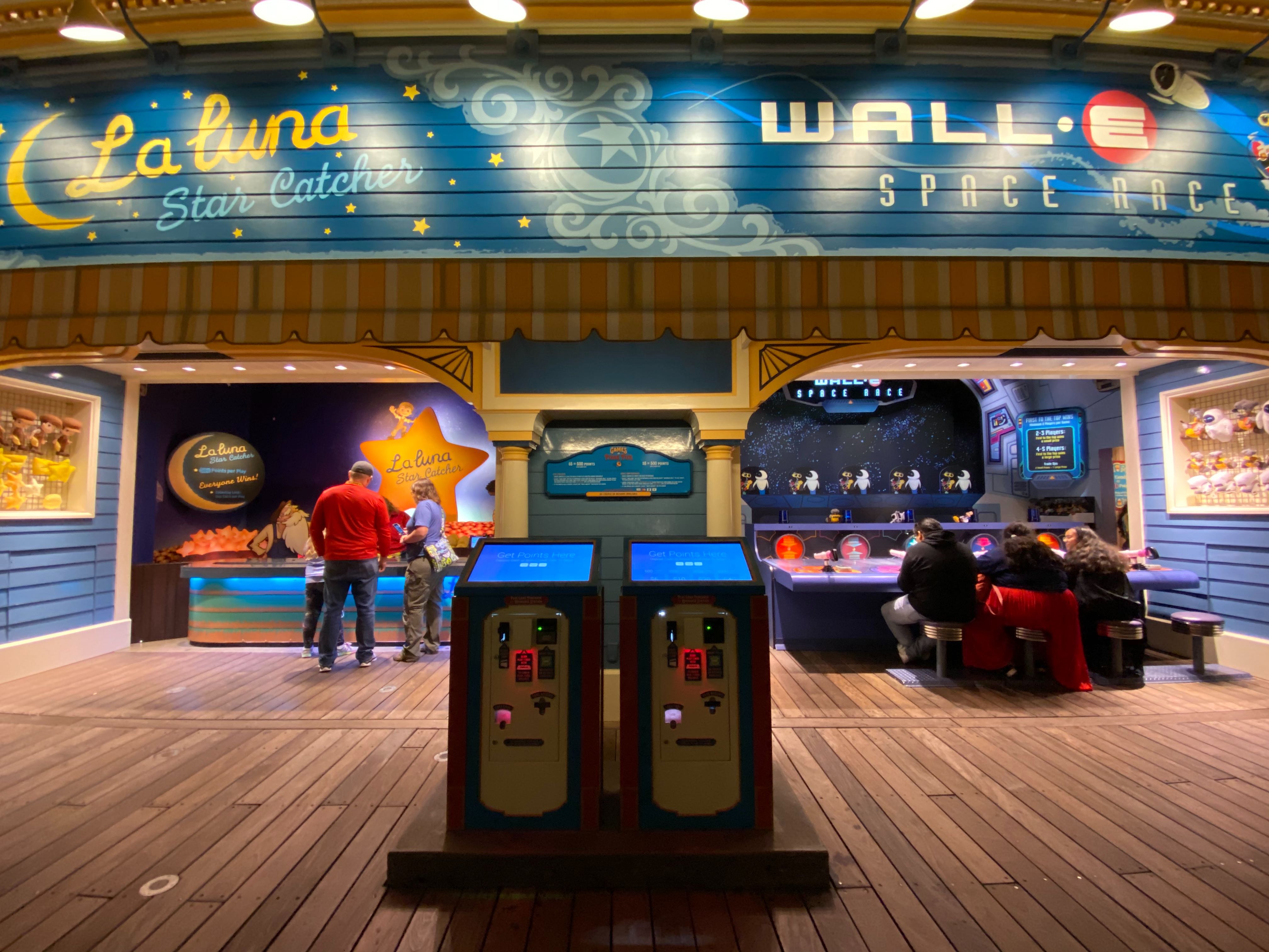 Photos New Character Based Games Play Cards Premiere At Pixar Pier In