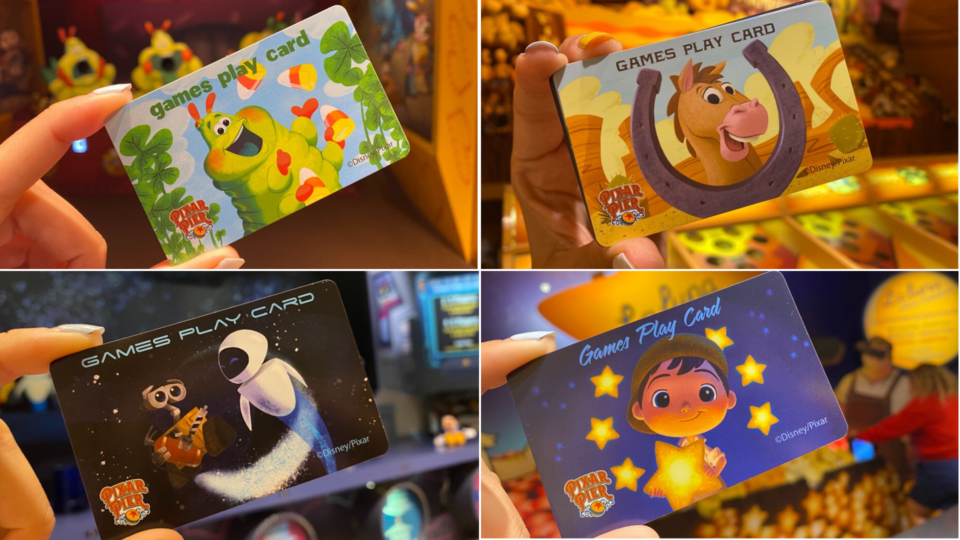 disney pixar cards