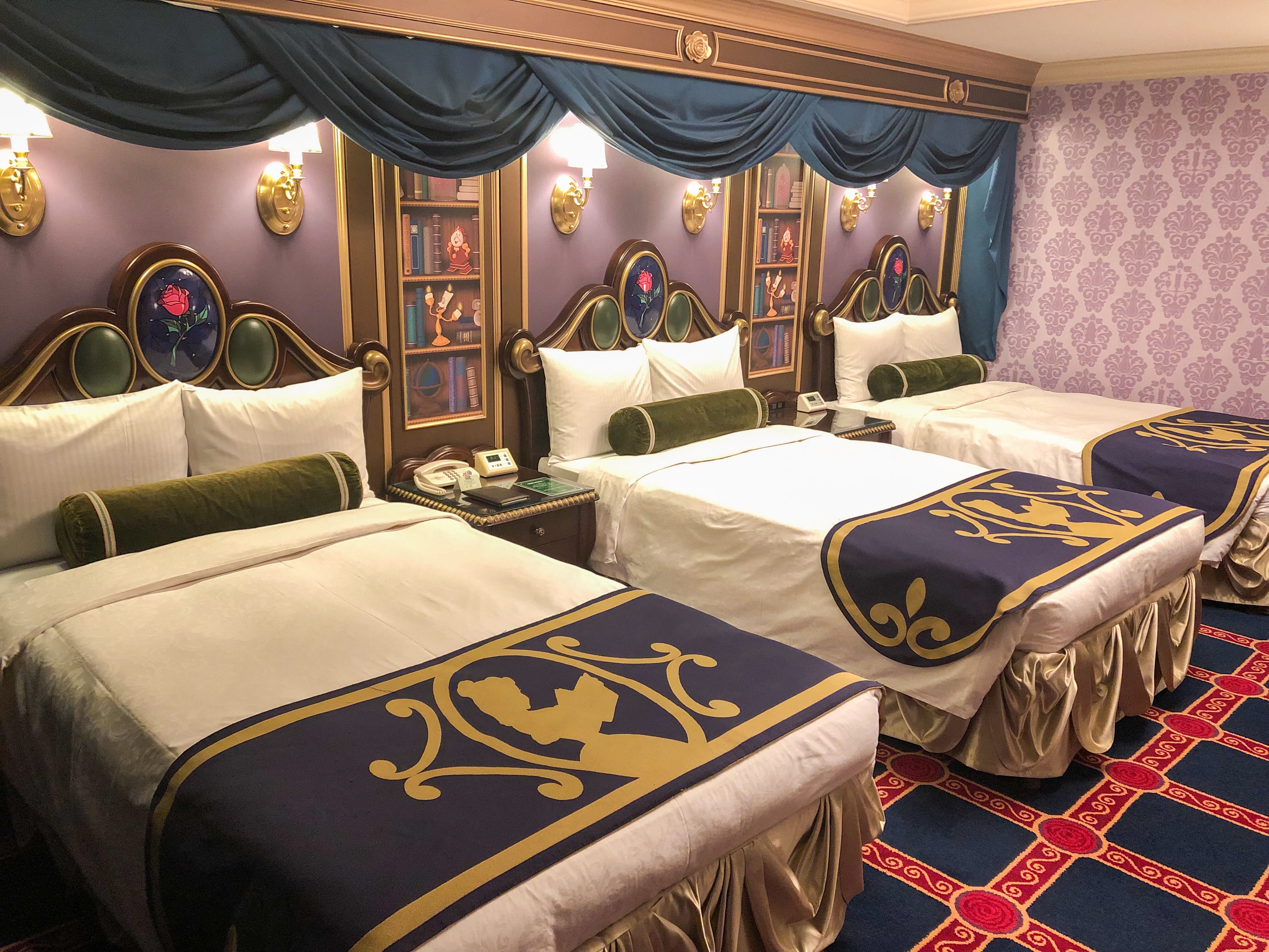 Beauty And The Beast Character Room Tokyo Disneyland Hotel Pics Group1 March20 3 