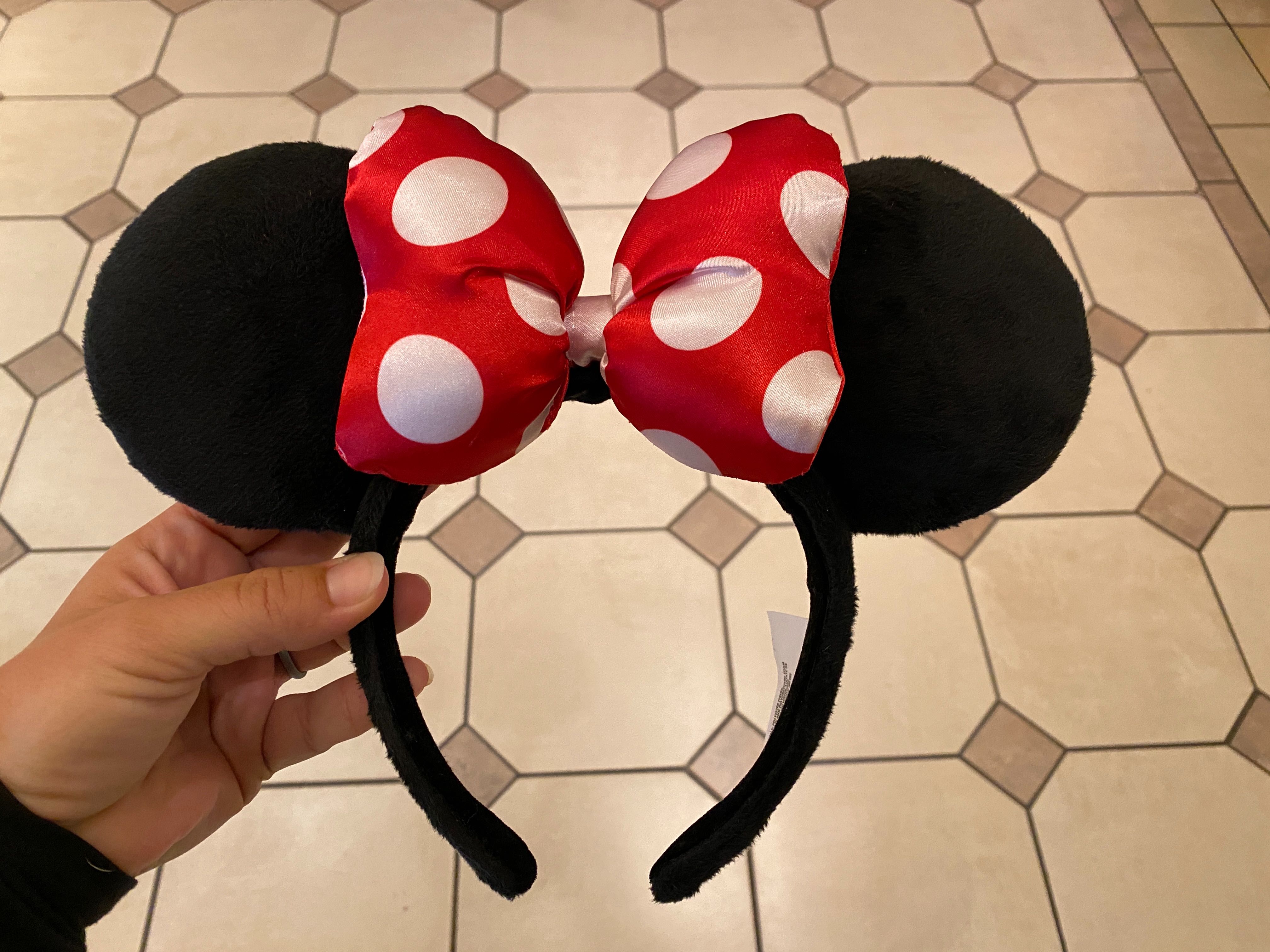 PHOTOS New Redesigned Classic Minnie Mouse Ears Arrive at Walt Disney
