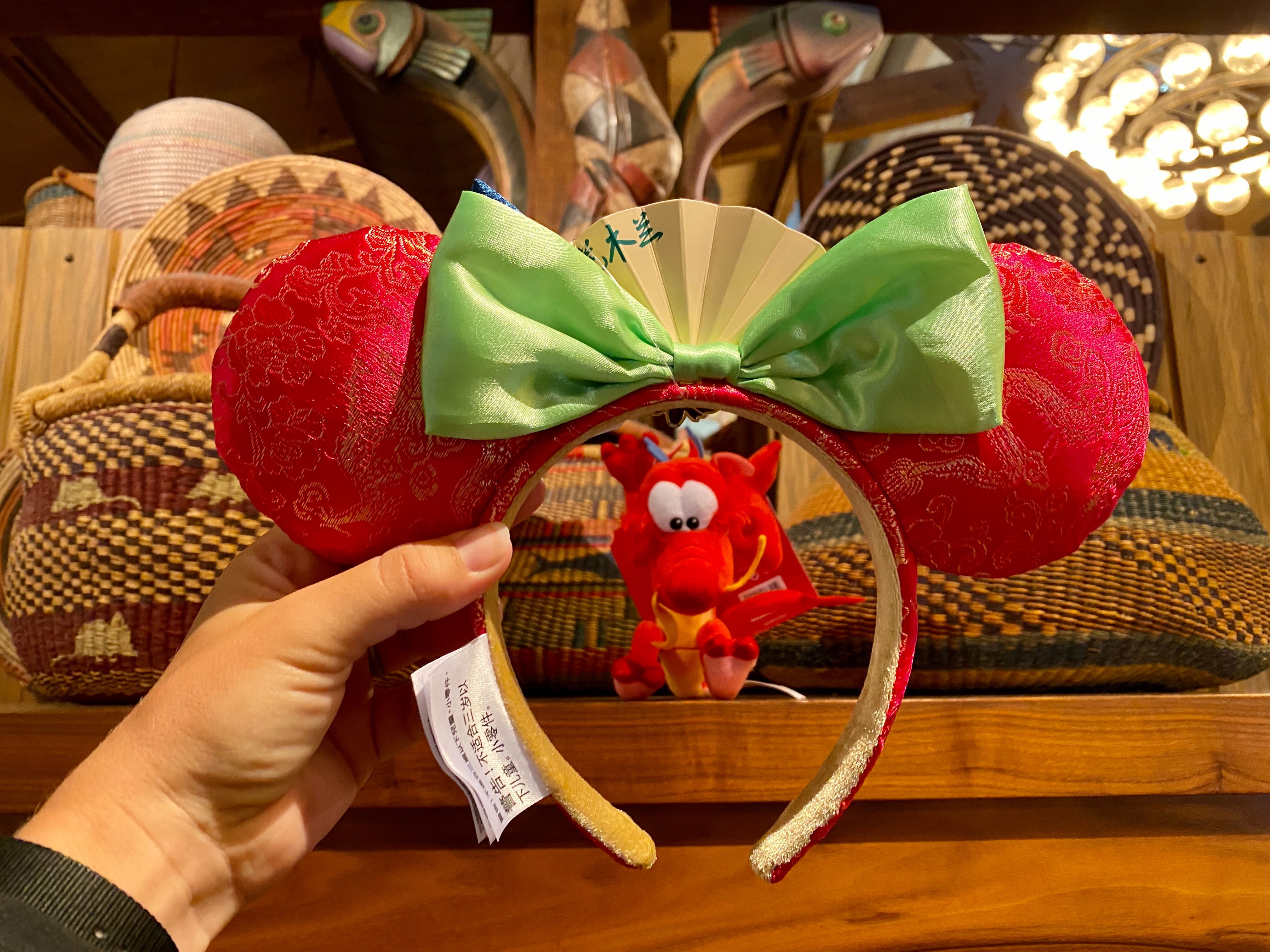 PHOTOS: New Mulan Inspired Minnie Ear Headband Charges Into Walt Disney