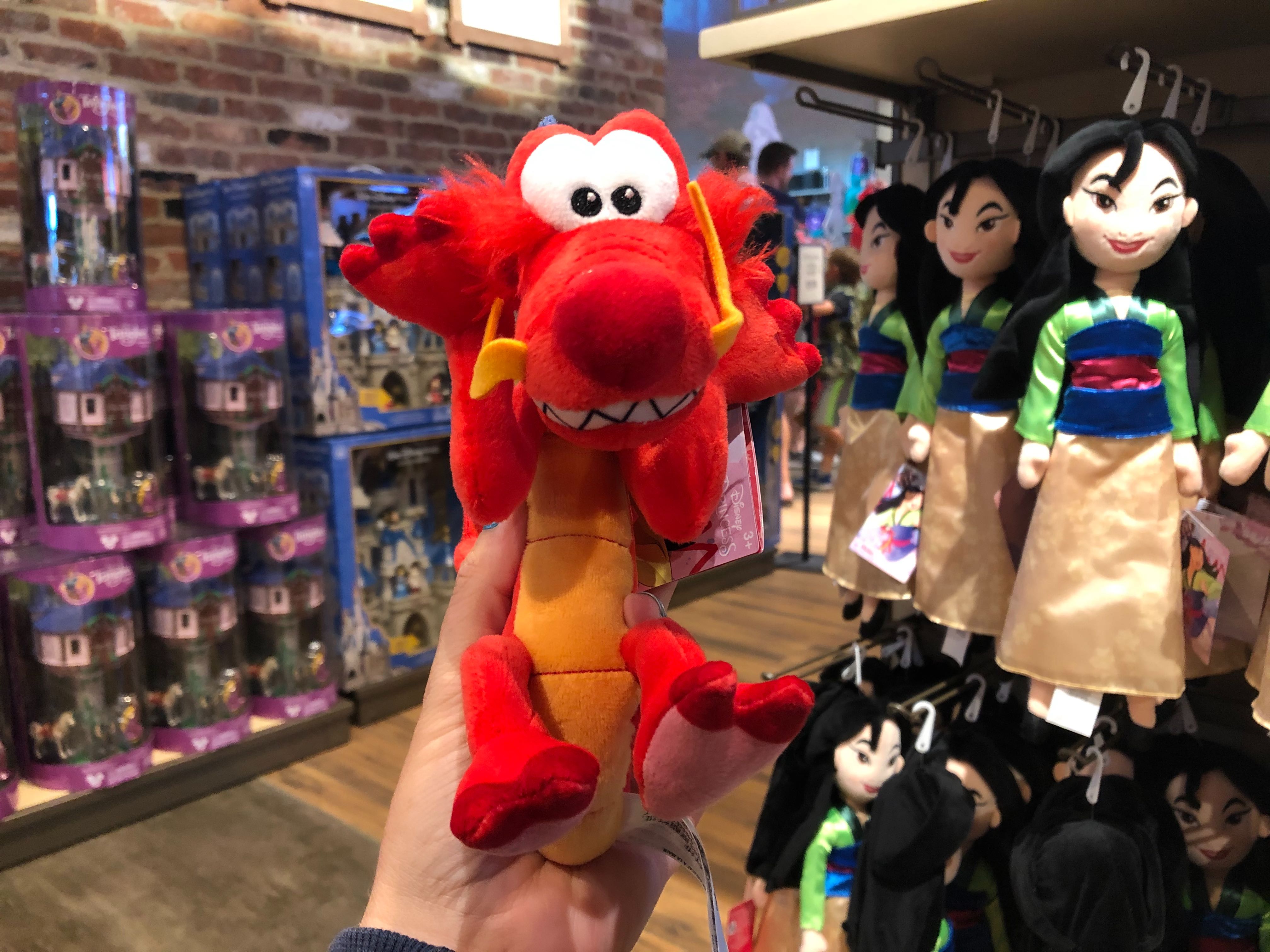 mushu mulan stuffed animal