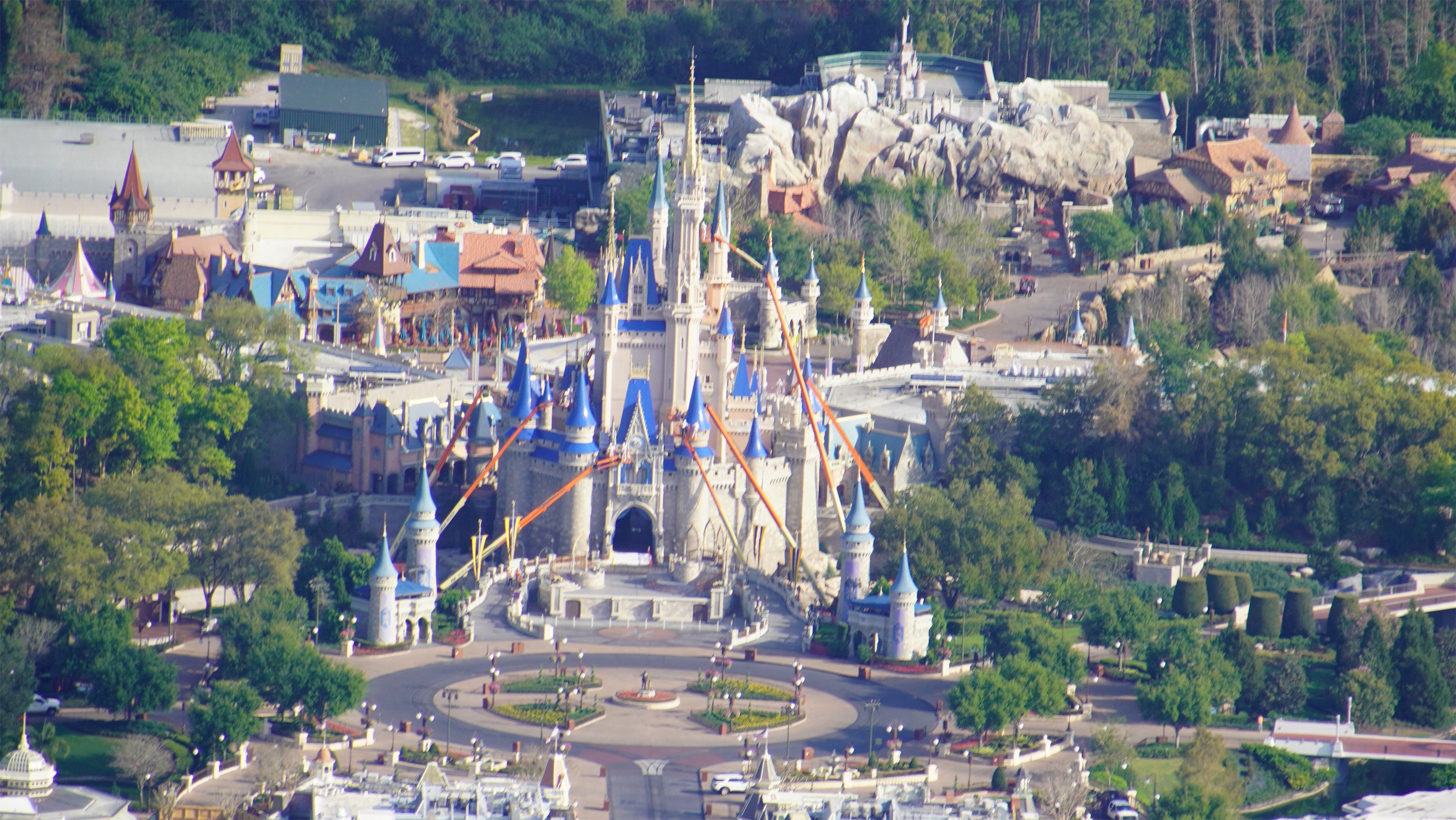 PHOTOS Aerial Images of a Empty Magic Kingdom, EPCOT, and More as Walt