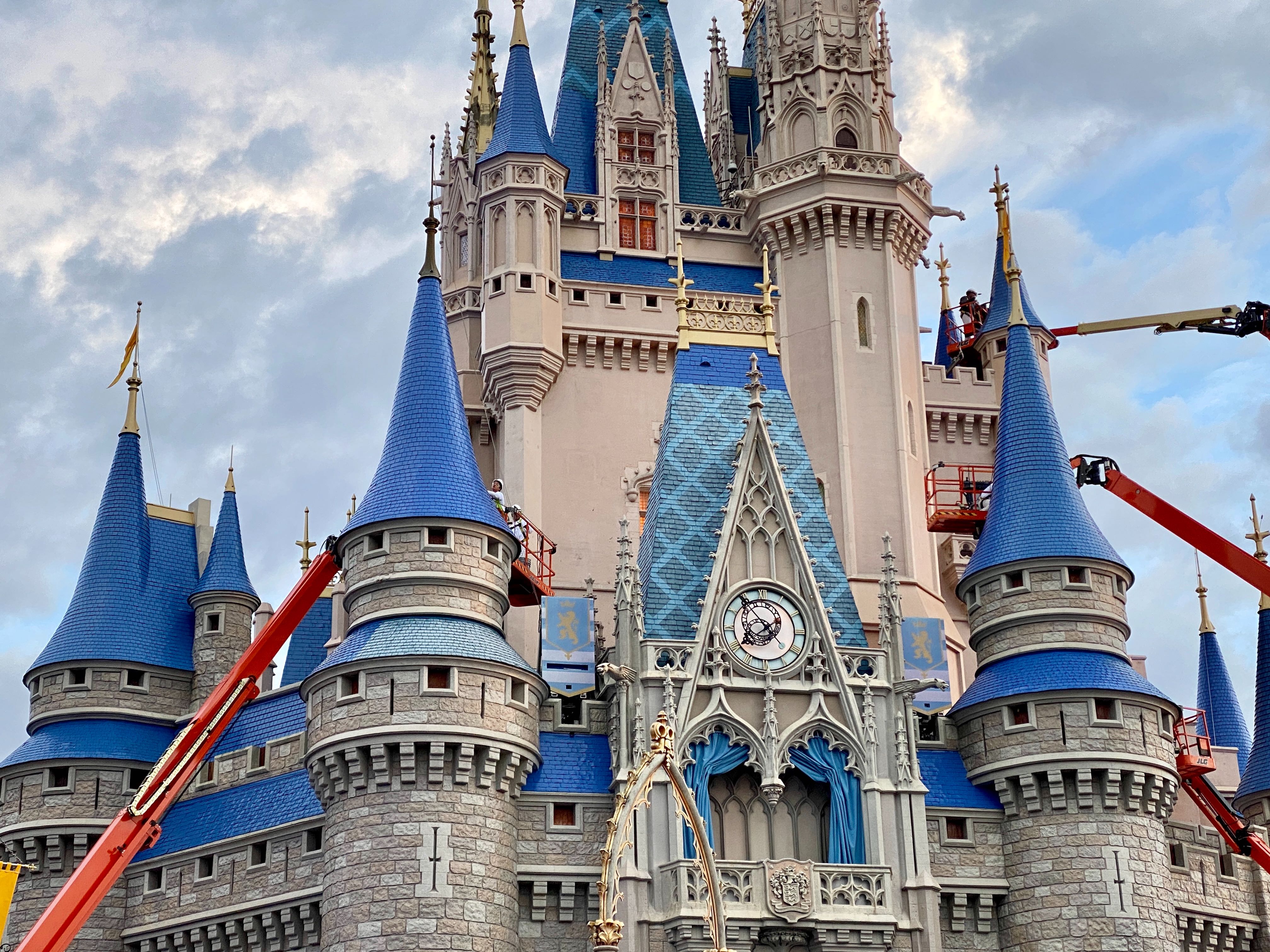 Cinderella Castle Paint Update March 12 39 