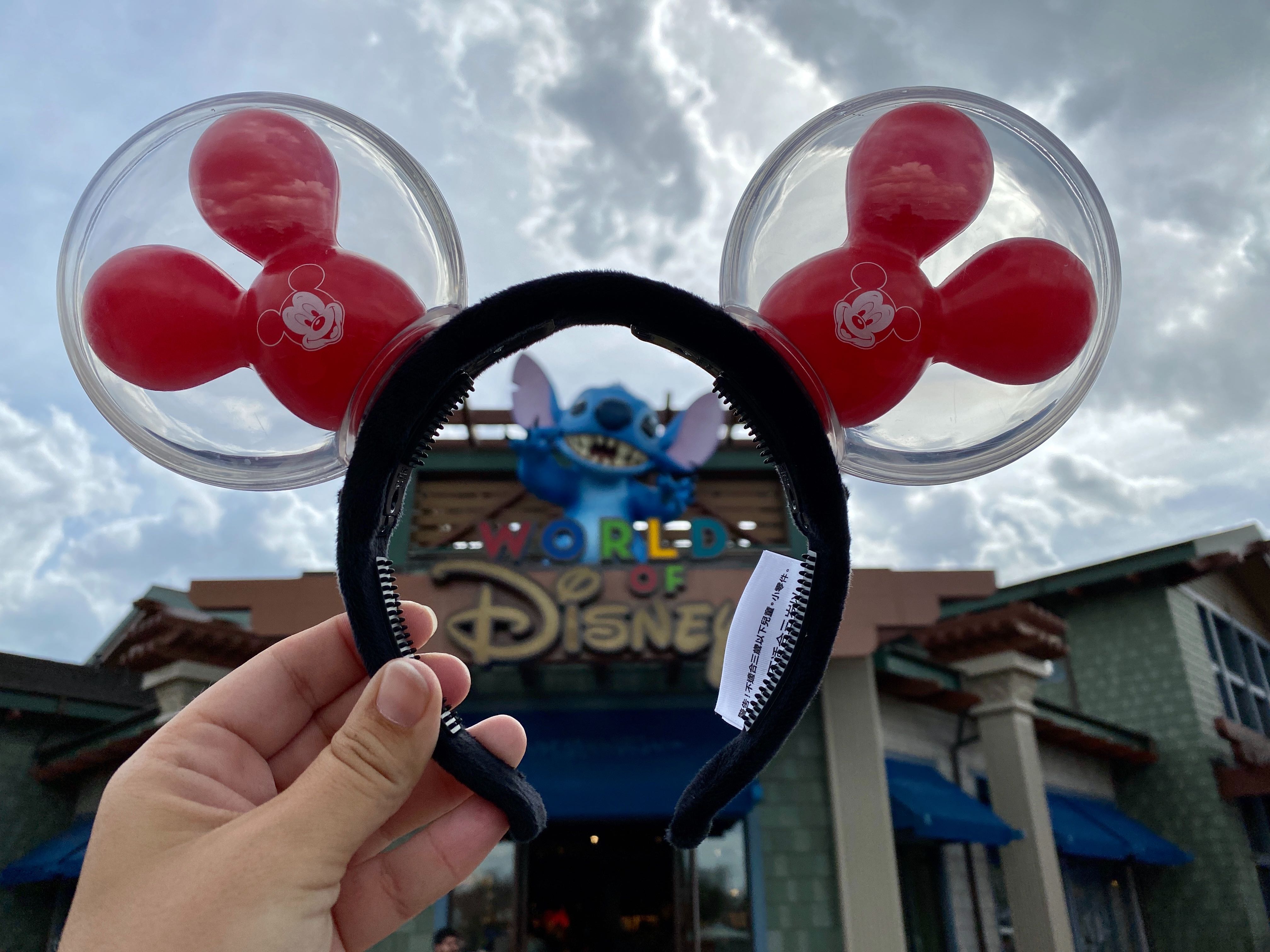 PHOTOS: New Light-Up Mickey Balloon Ear Headband Finally Floats Into ...