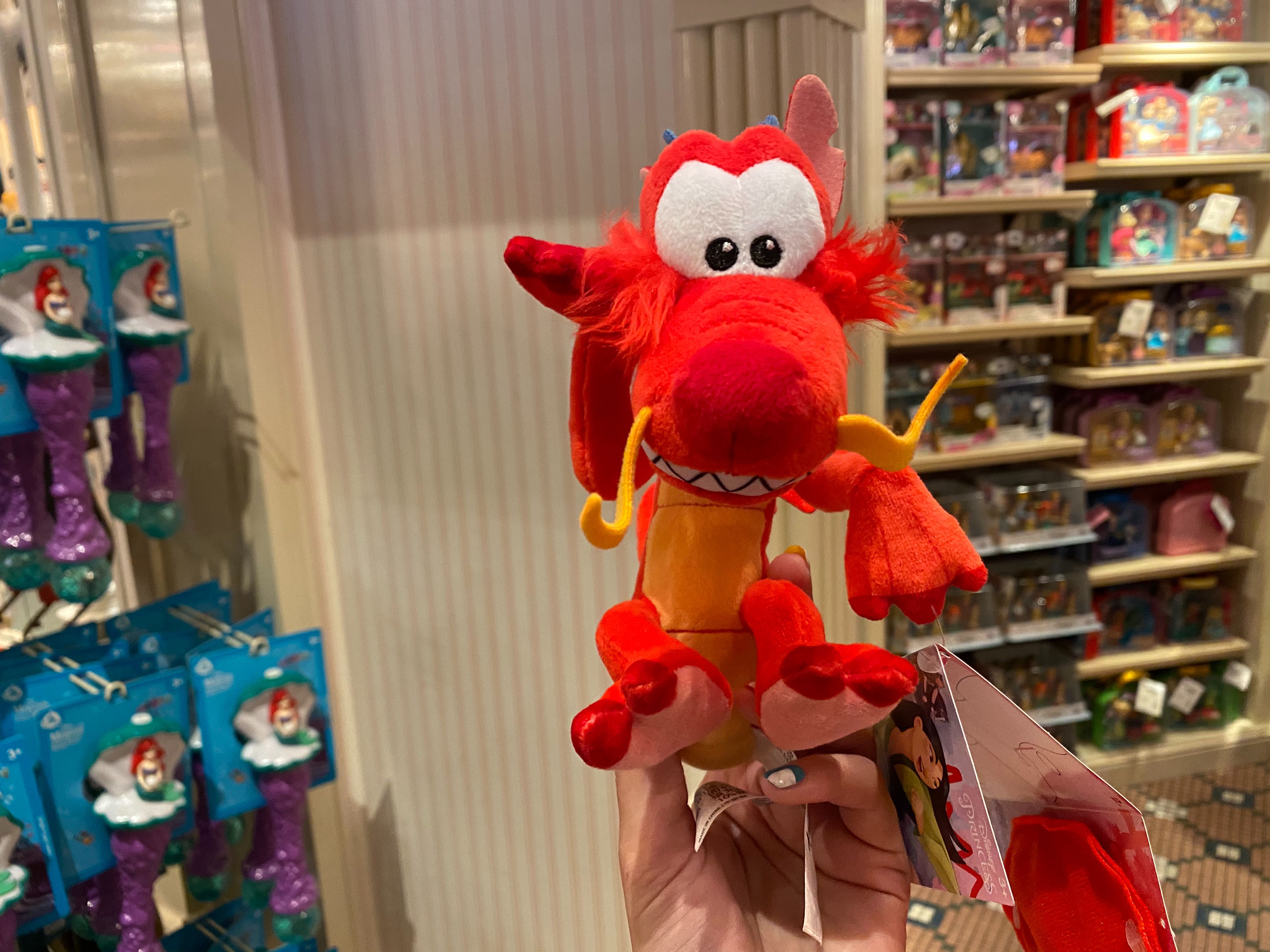 mushu mulan stuffed animal