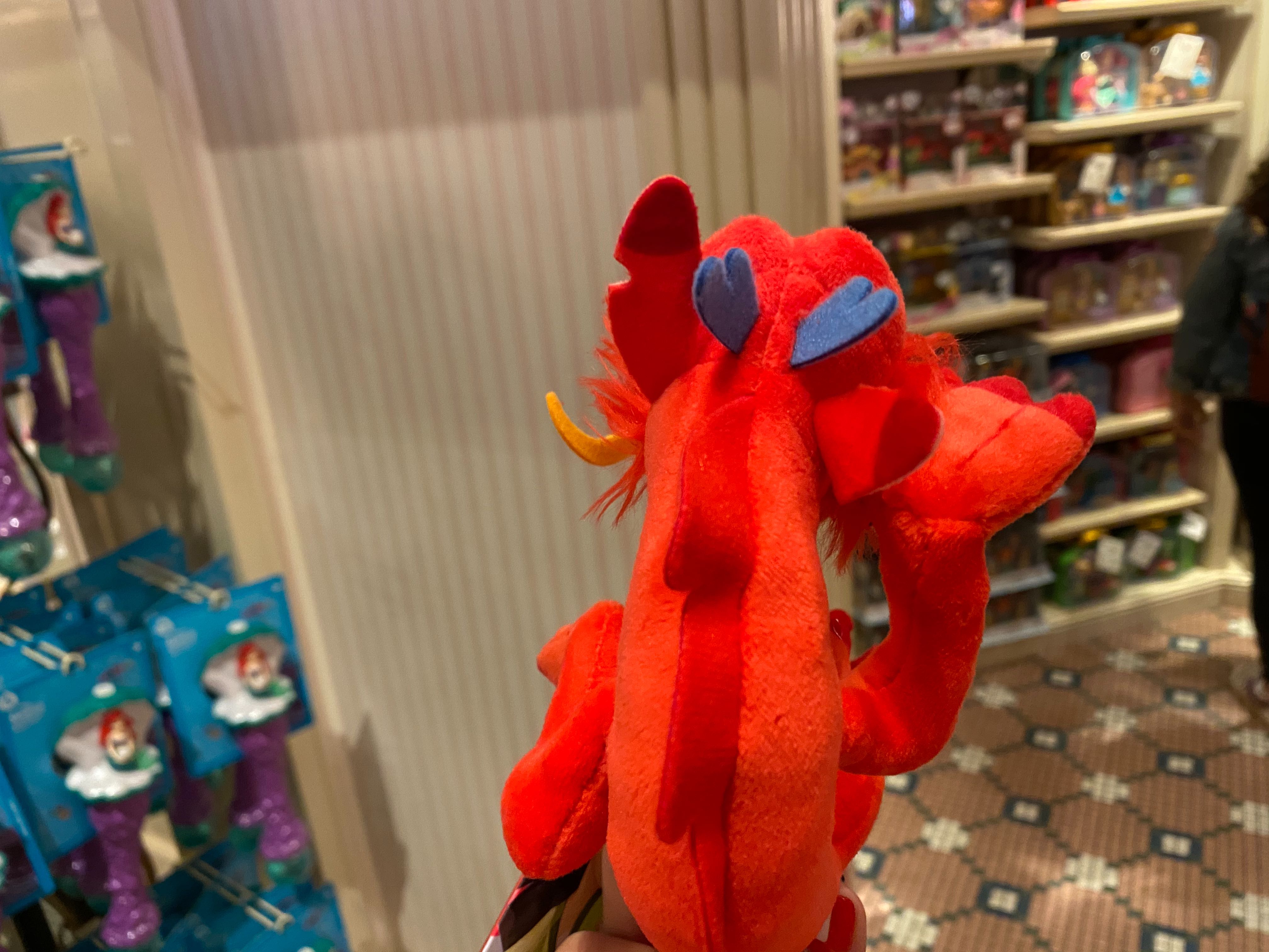 mulan horse plush