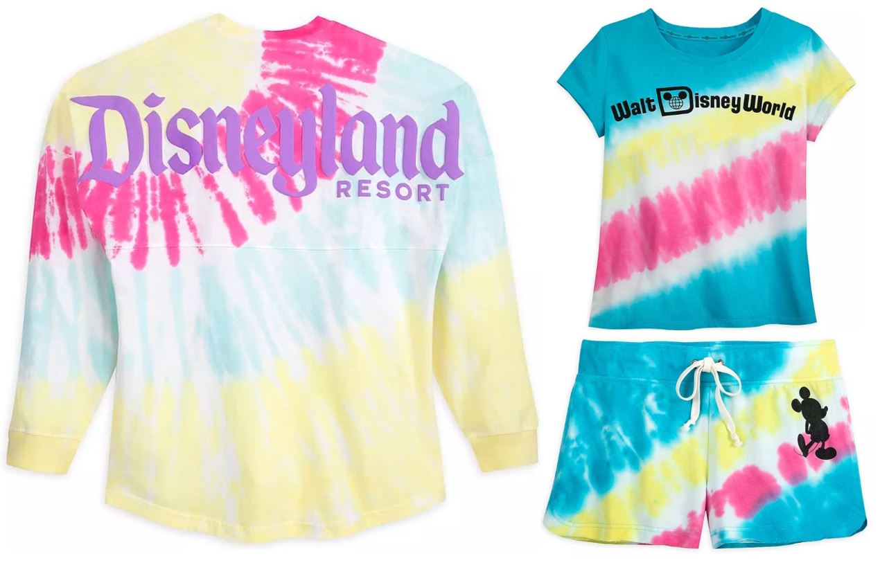 tie dye disney shirts