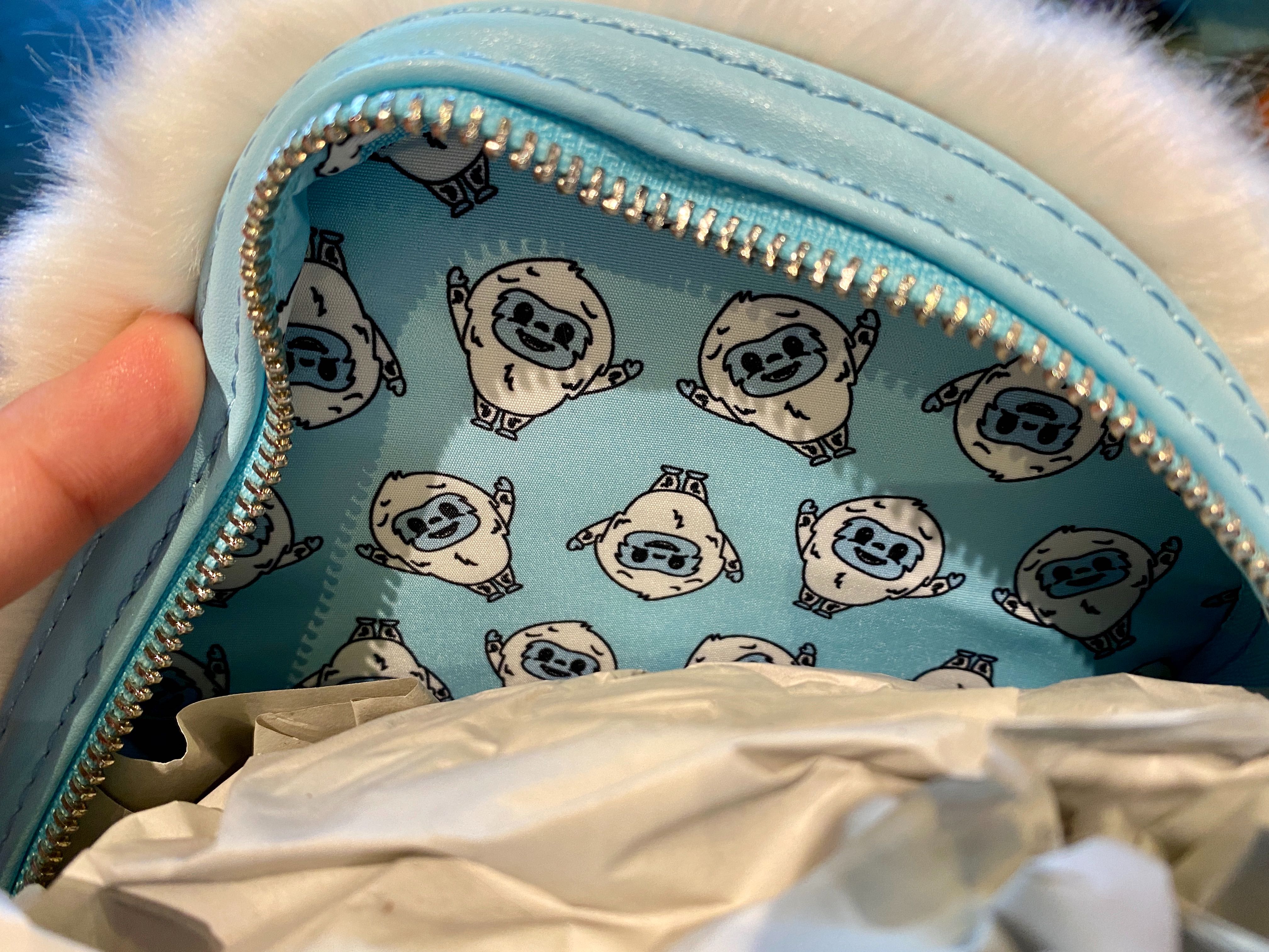 PHOTOS Adorable New Yeti Backpack by Loungefly Treks Into Disney's