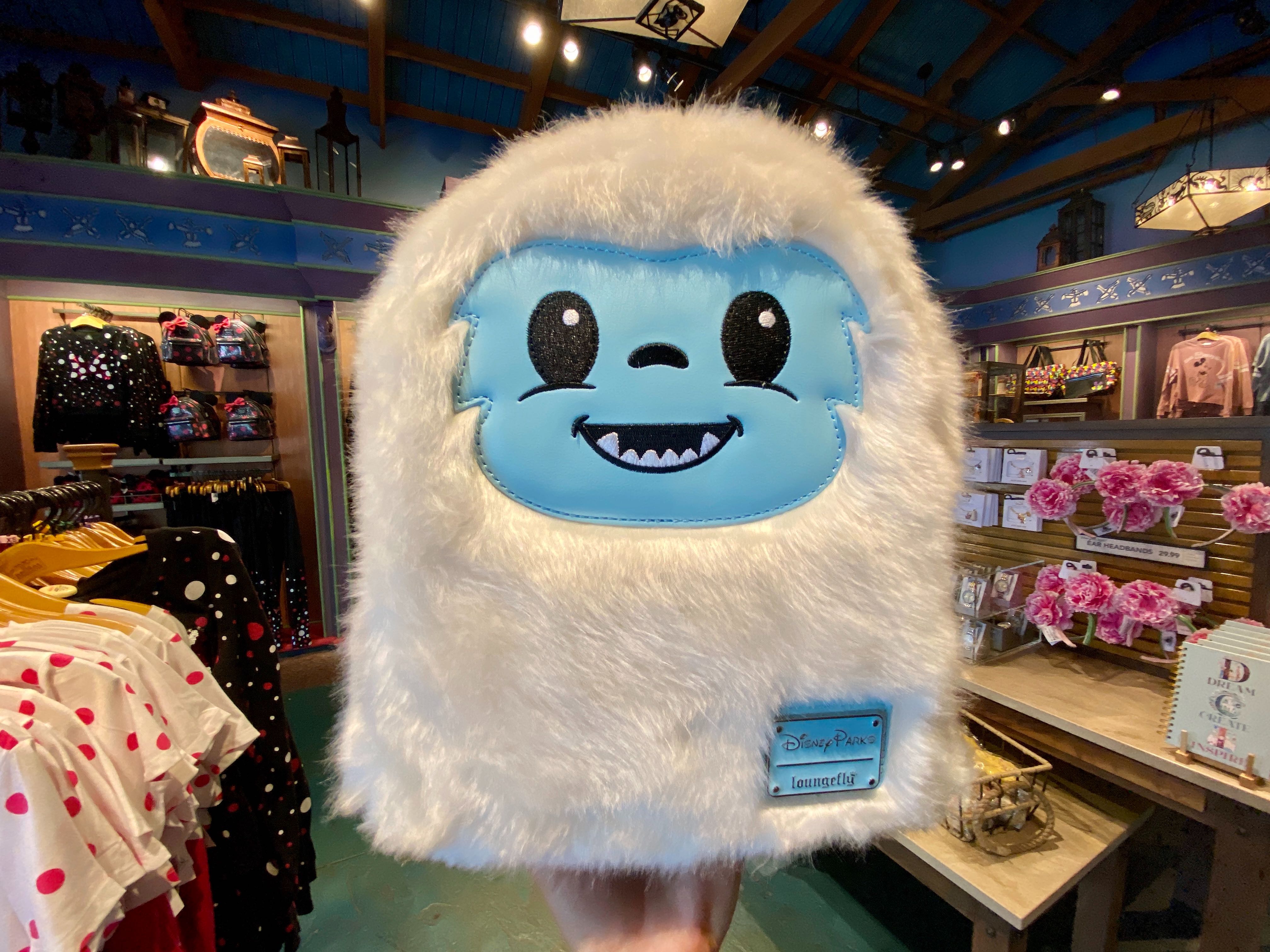 PHOTOS Adorable New Yeti Backpack by Loungefly Treks Into Disney's