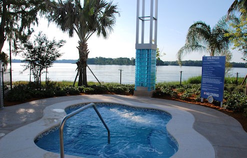 Bay Lake Tower Hot Tub