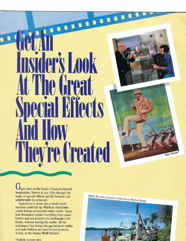 Disney MGM Studios SneakPreviewGuide Page 12 small