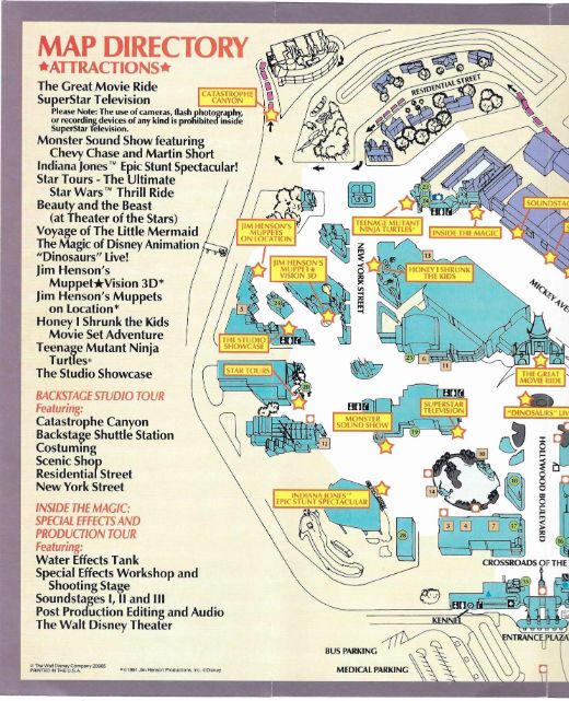 Disney MGMStudios Map1991 Page 2 small