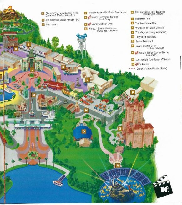 MGM Studios Map