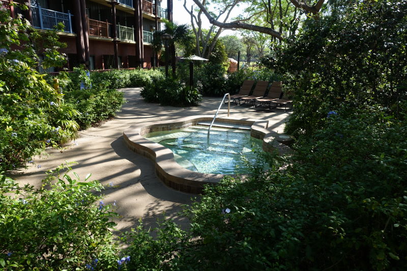 Animal Kingdom Lodge Jambo House Hot Tub