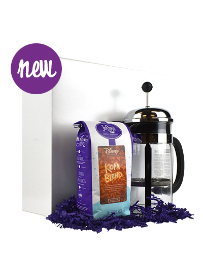 Kona and French Press Gift Set New