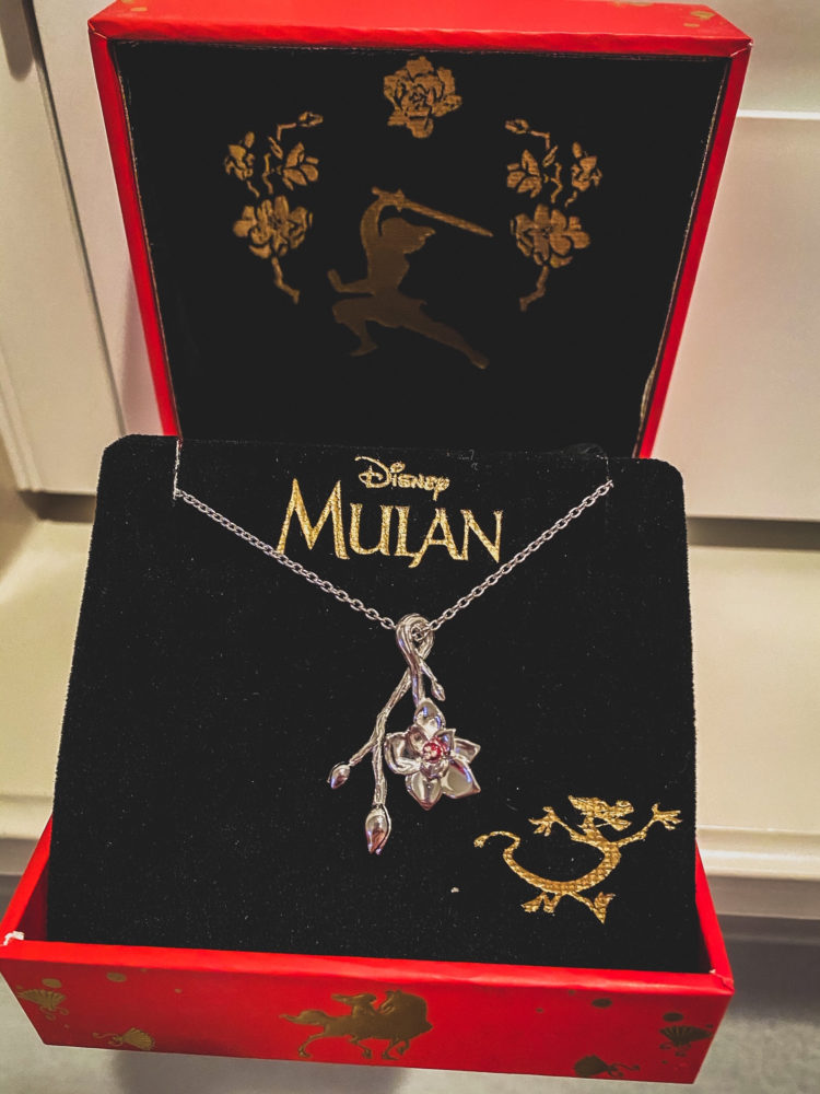 Disney x RockLove Mulan Plum Blossom Pendant