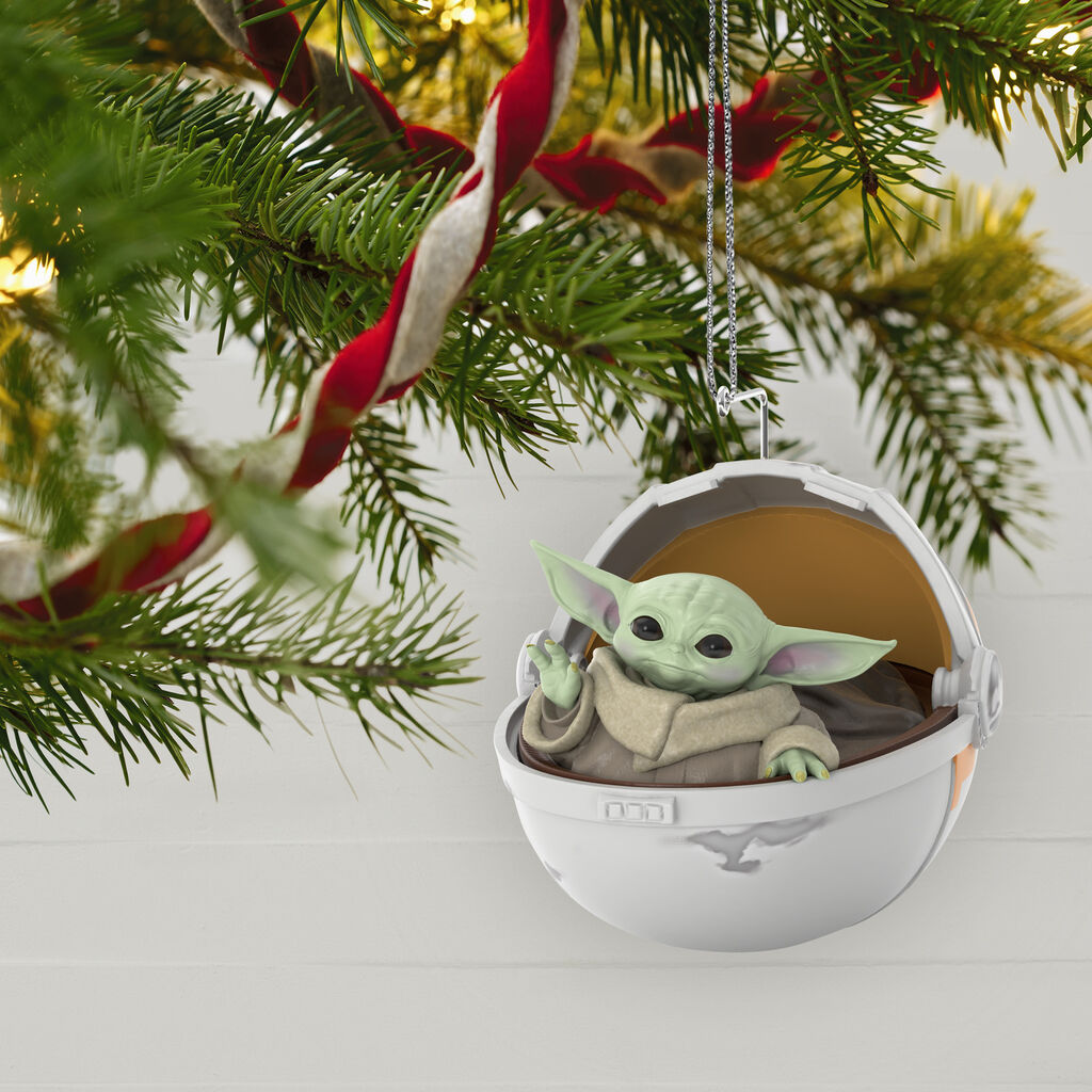 Star Wars Mandalorian Baby Yoda Keepsake Ornament 1999QXI6254 02