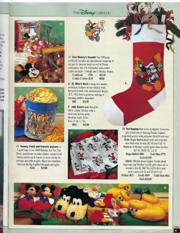 TheDisneyCatalog Holiday1989 Page 43 small