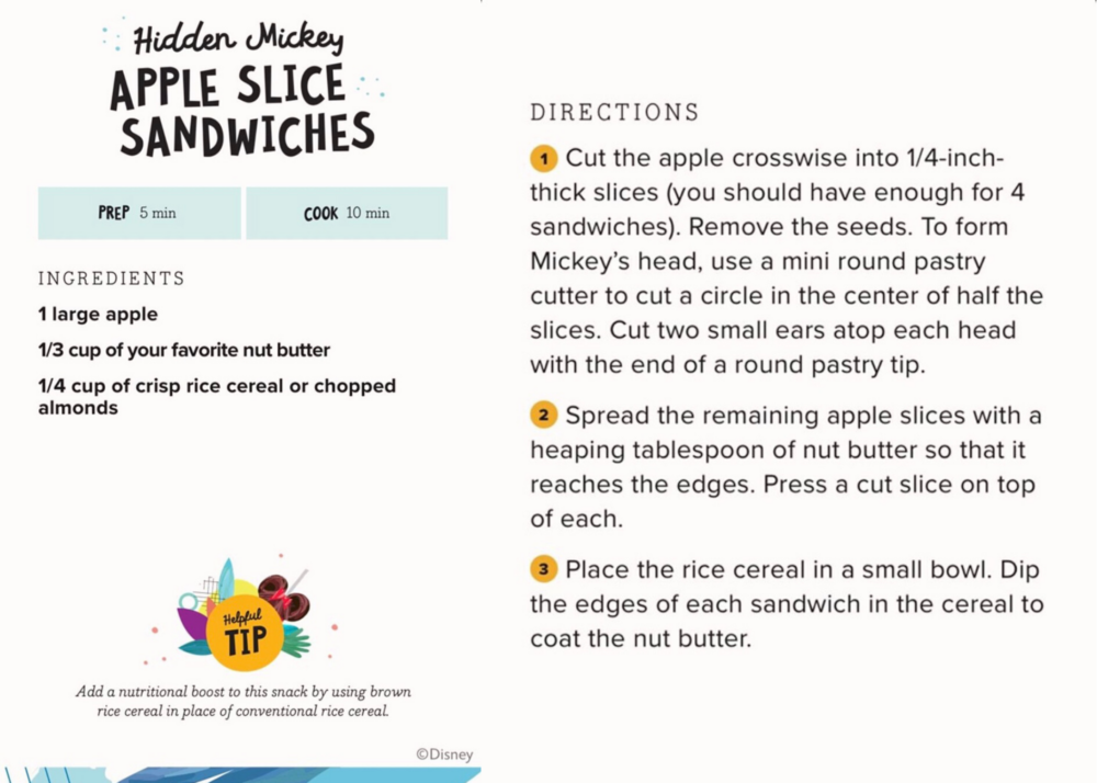 apple slice sandwich combined recipe