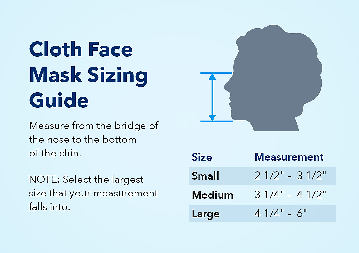 dt facemask size