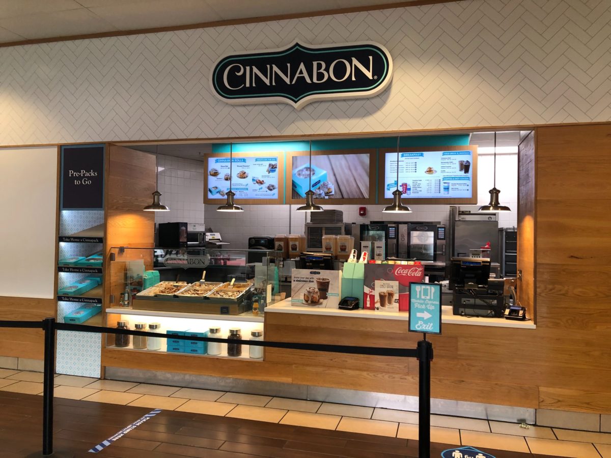 Cinnabon Social Distancing